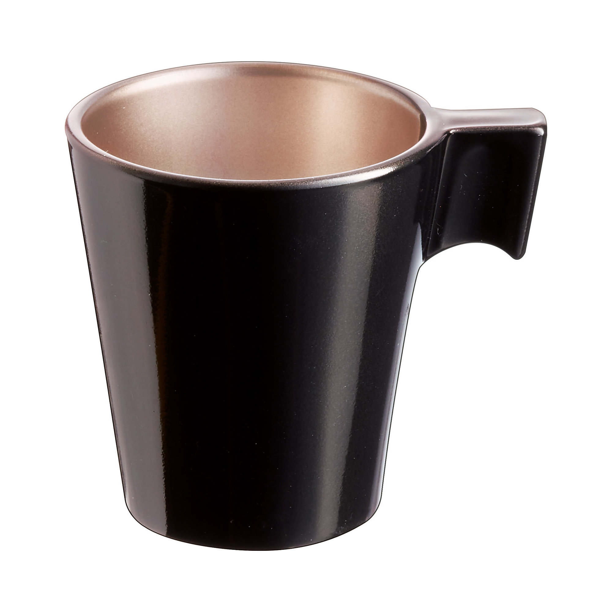 Šálek na espresso Flashy Black 80 ml LUMINARC