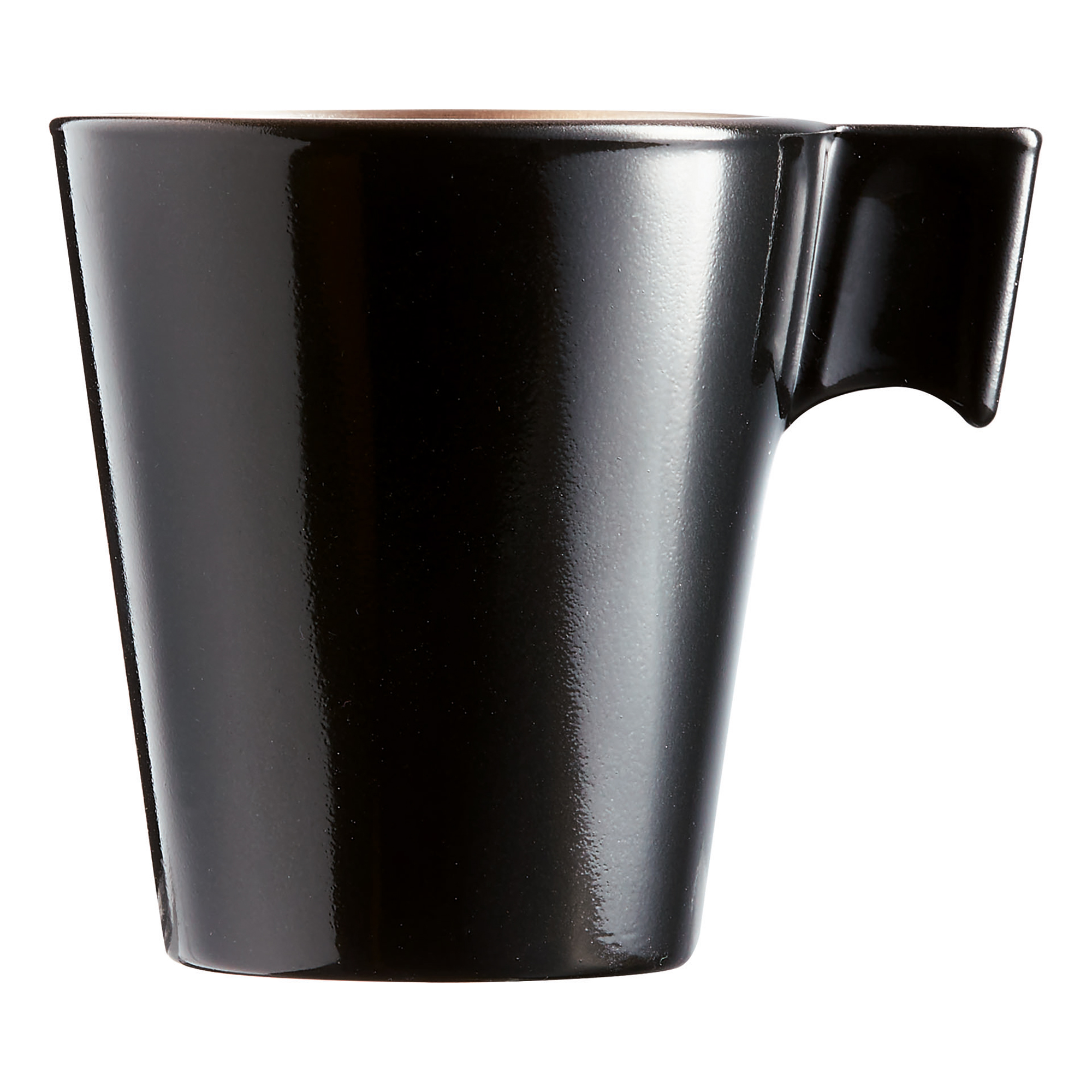 Šálek na espresso Flashy Black 80 ml LUMINARC