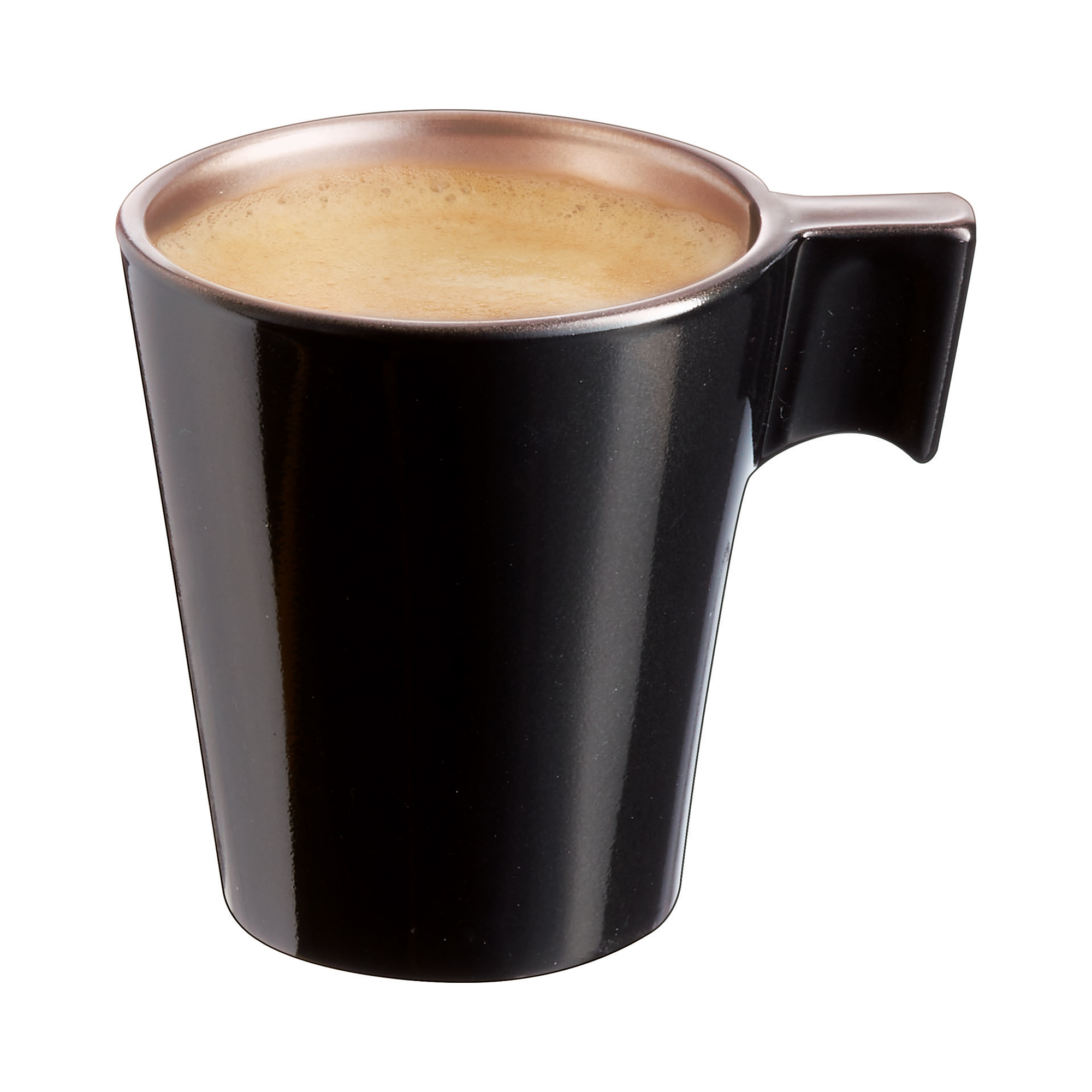 Šálek na espresso Flashy Black 80 ml LUMINARC