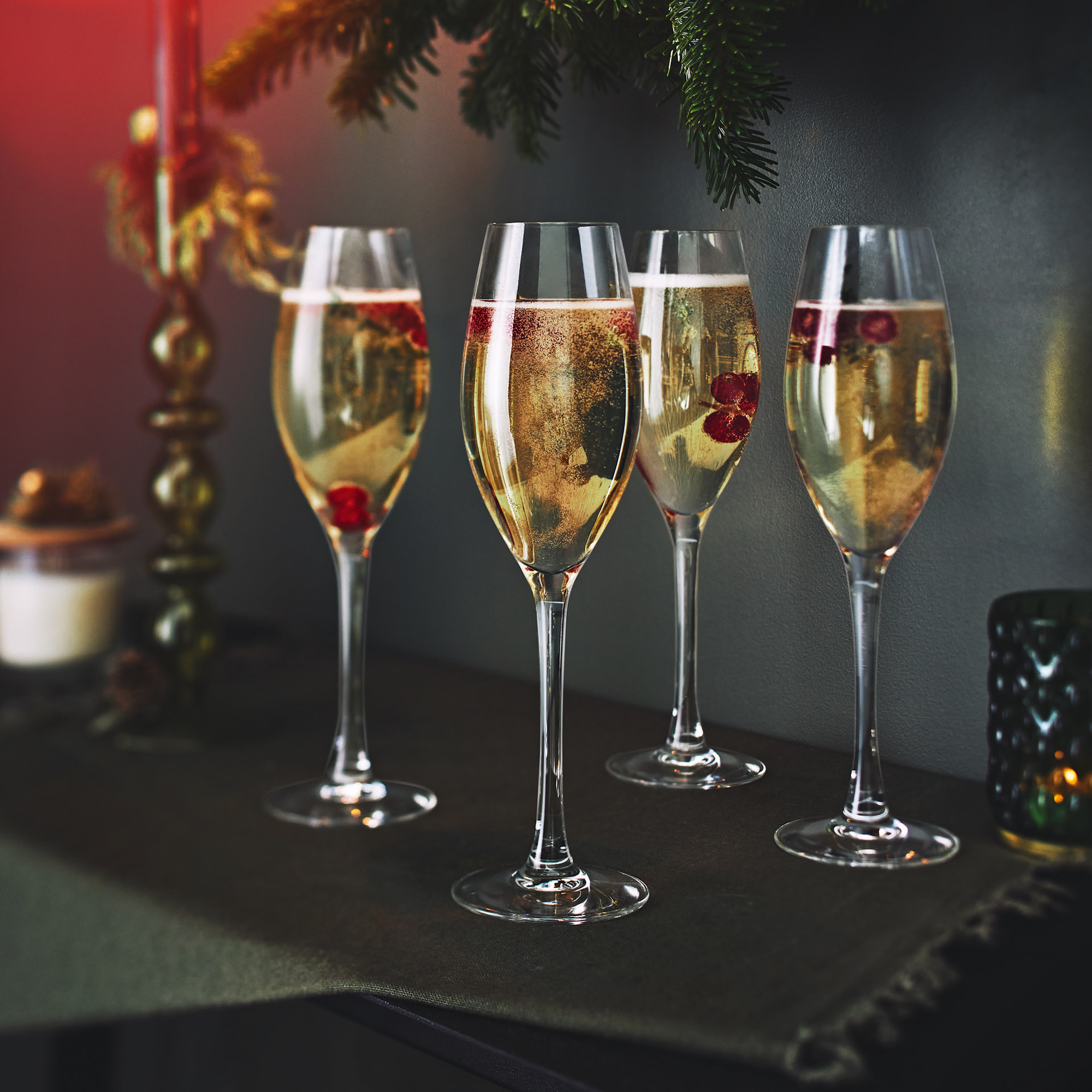Set di 4 flute da champagne Grand Chais 240 ml LUMINARC