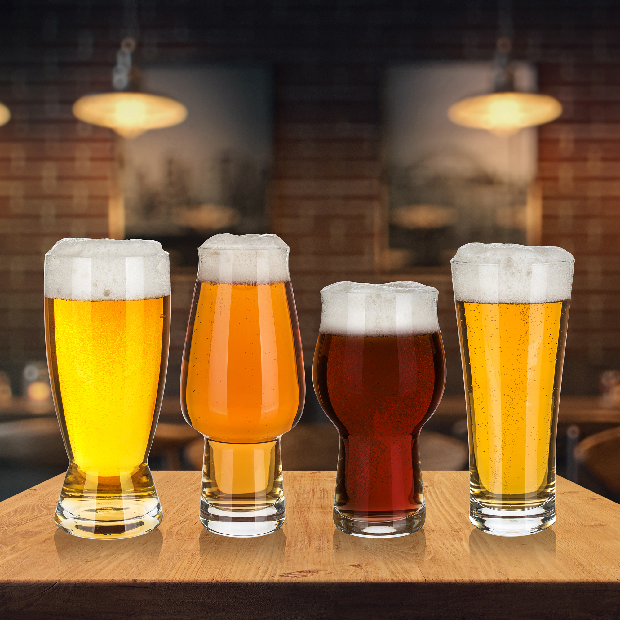 Set med ölglas Craft Beer Set I 4-delad MAISON FORINE