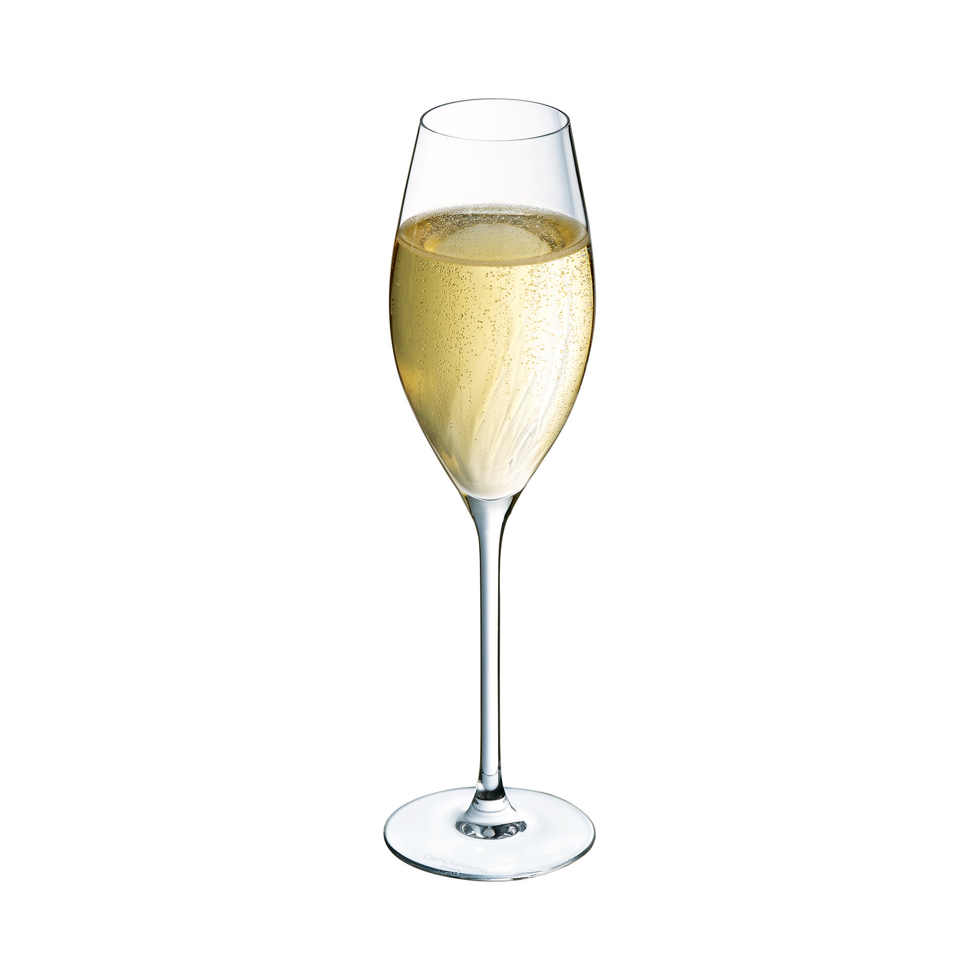 Set di 4 flute da champagne Swirly 240 ml CRISTAL D'ARQUES