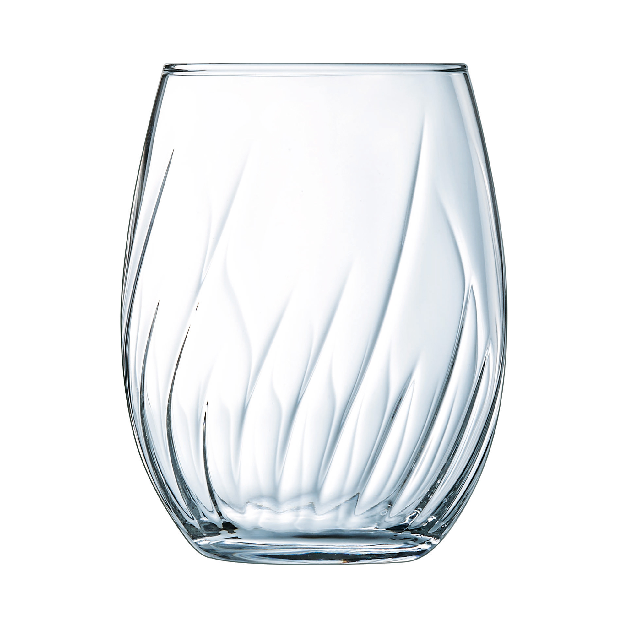 Set di 4 bicchieri 360 ml Swirly CRISTAL D'ARQUES