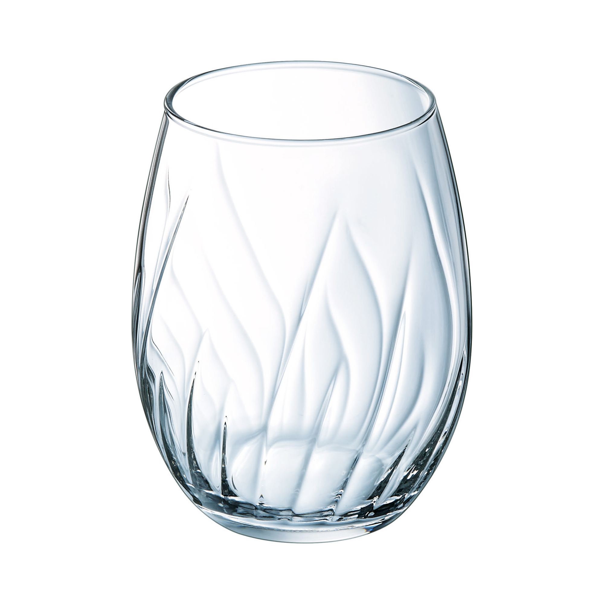 Set di 4 bicchieri 360 ml Swirly CRISTAL D'ARQUES
