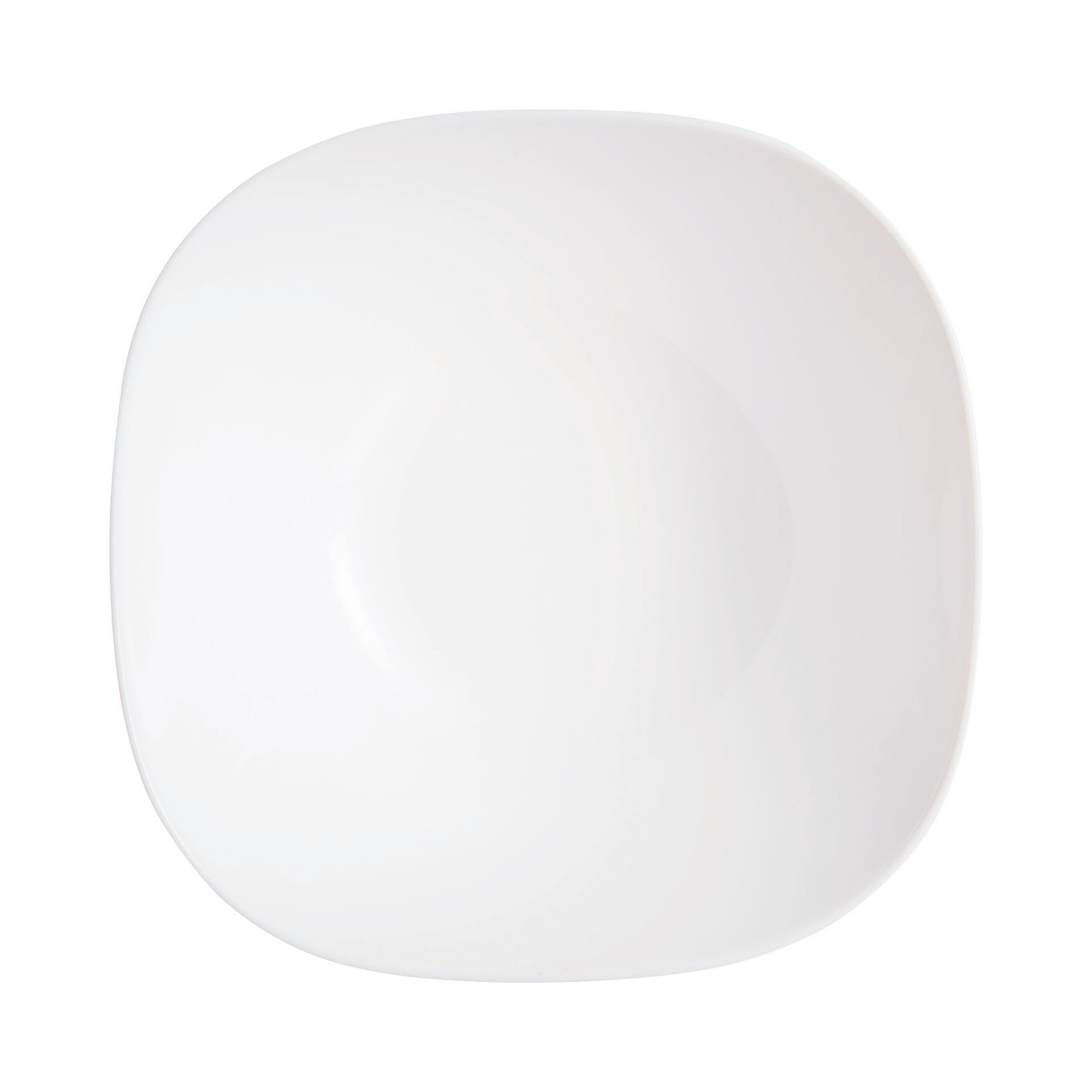 Servizio di piatti per 6 persone Carine White 19-pezzi LUMINARC (con insalatiera quadrata)