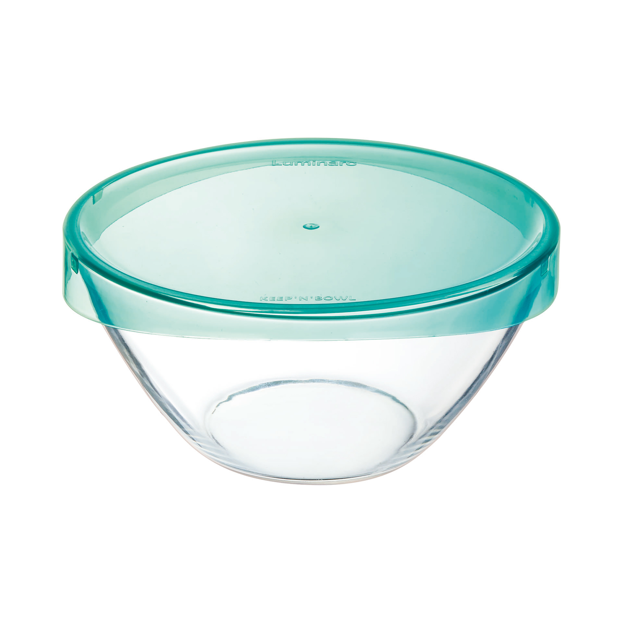Salátová mísa s víkem Keep'n'Bowl Turquoise 28 cm LUMINARC