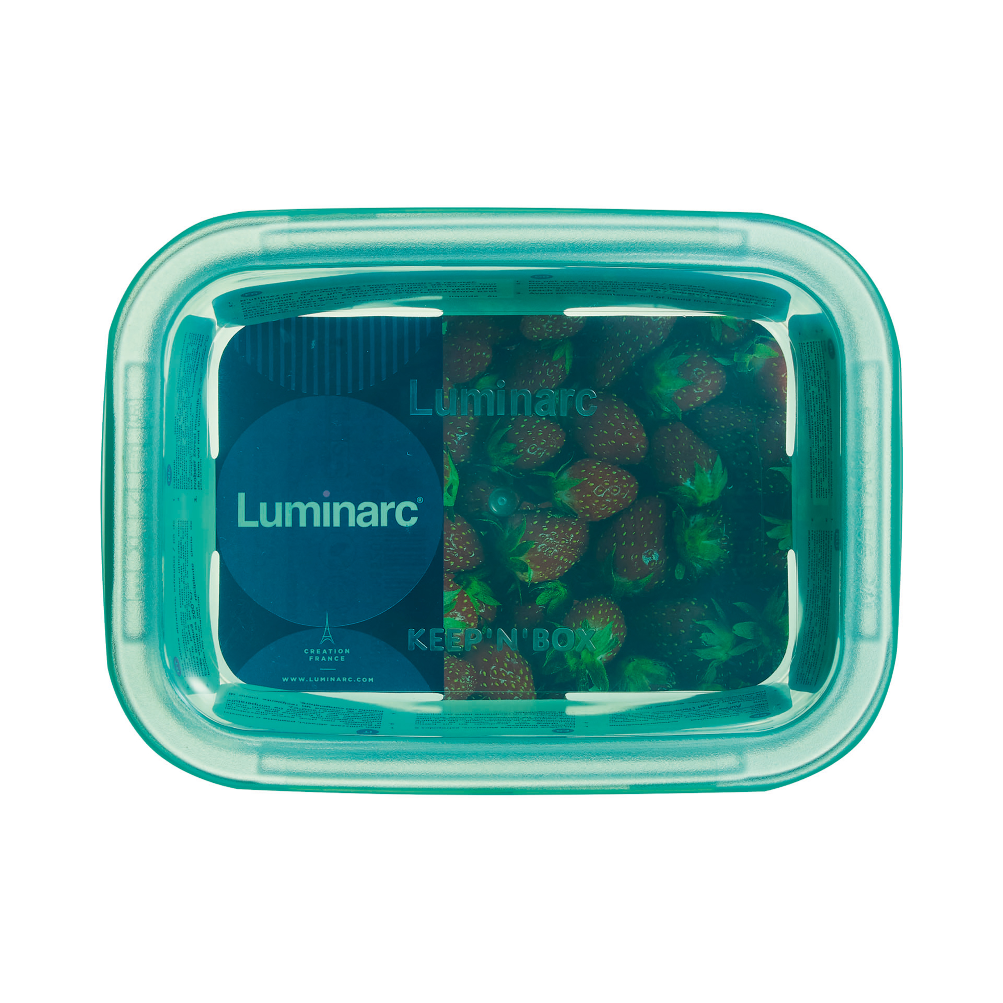 Vorratsdose Keep’n’box Lagoon 0,82 L quadratisch LUMINARC