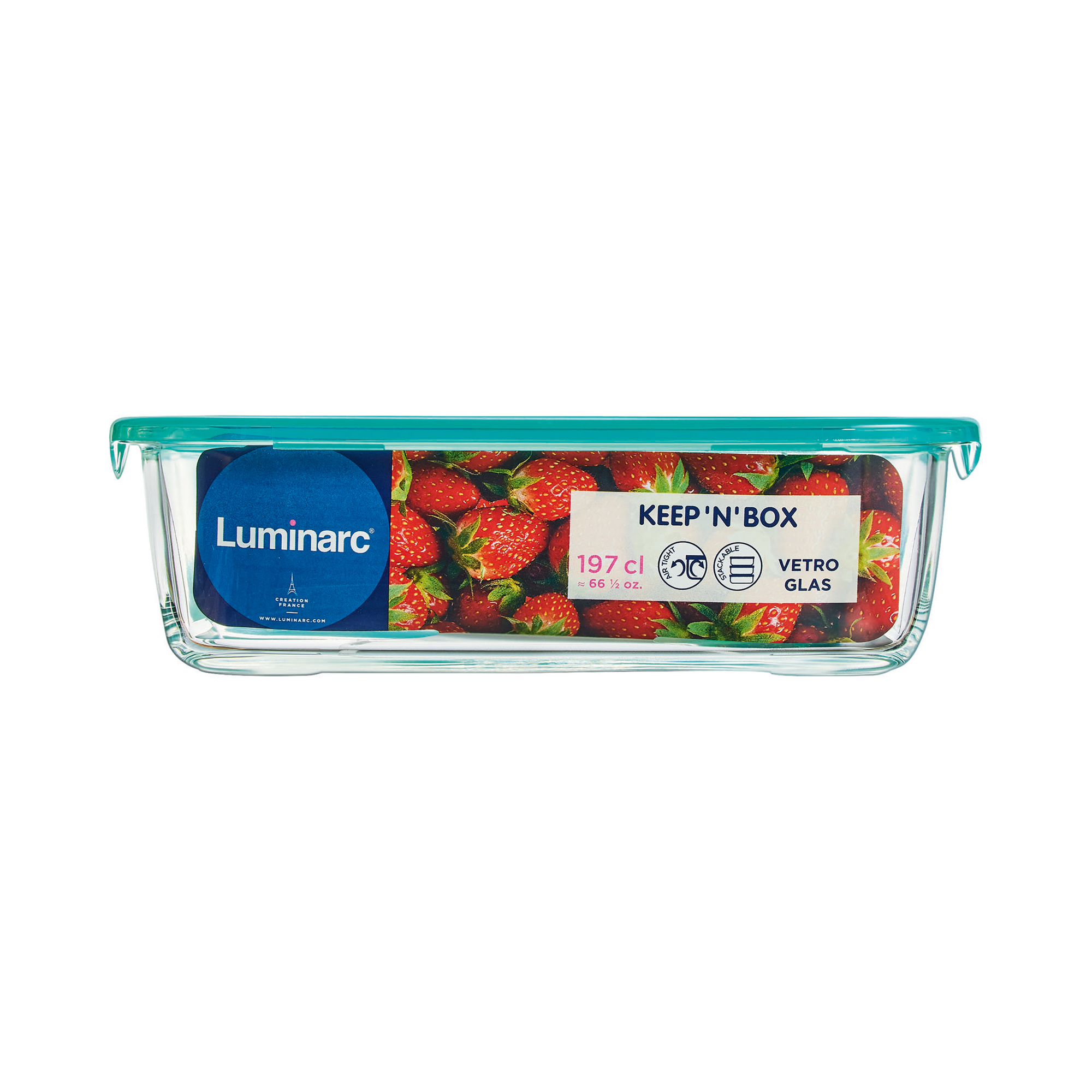 Vorratsdose Keep’n’box Lagoon 1,97 L rechteckig LUMINARC