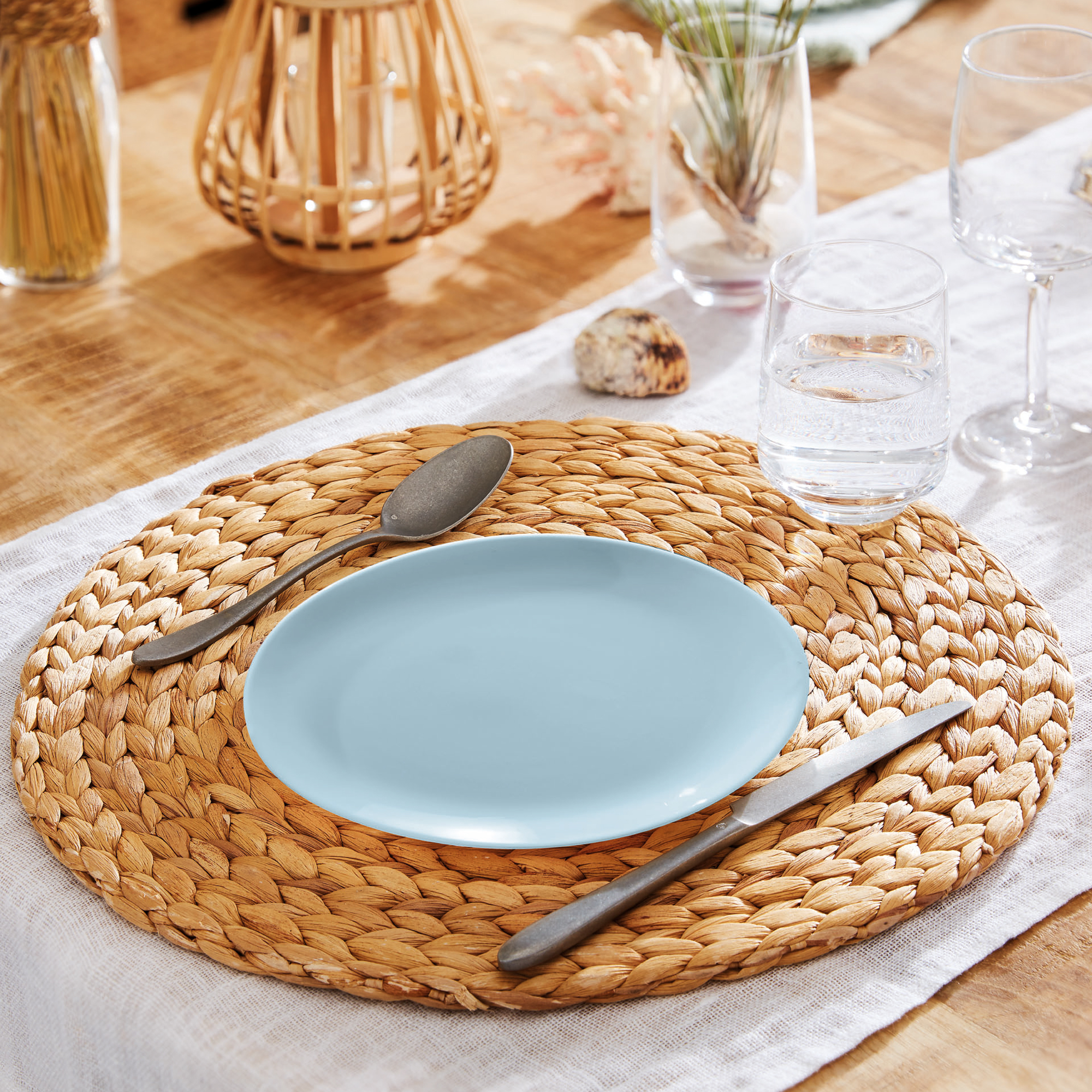 Dezertní talíř Diwali Paradise Blue 19 cm LUMINARC
