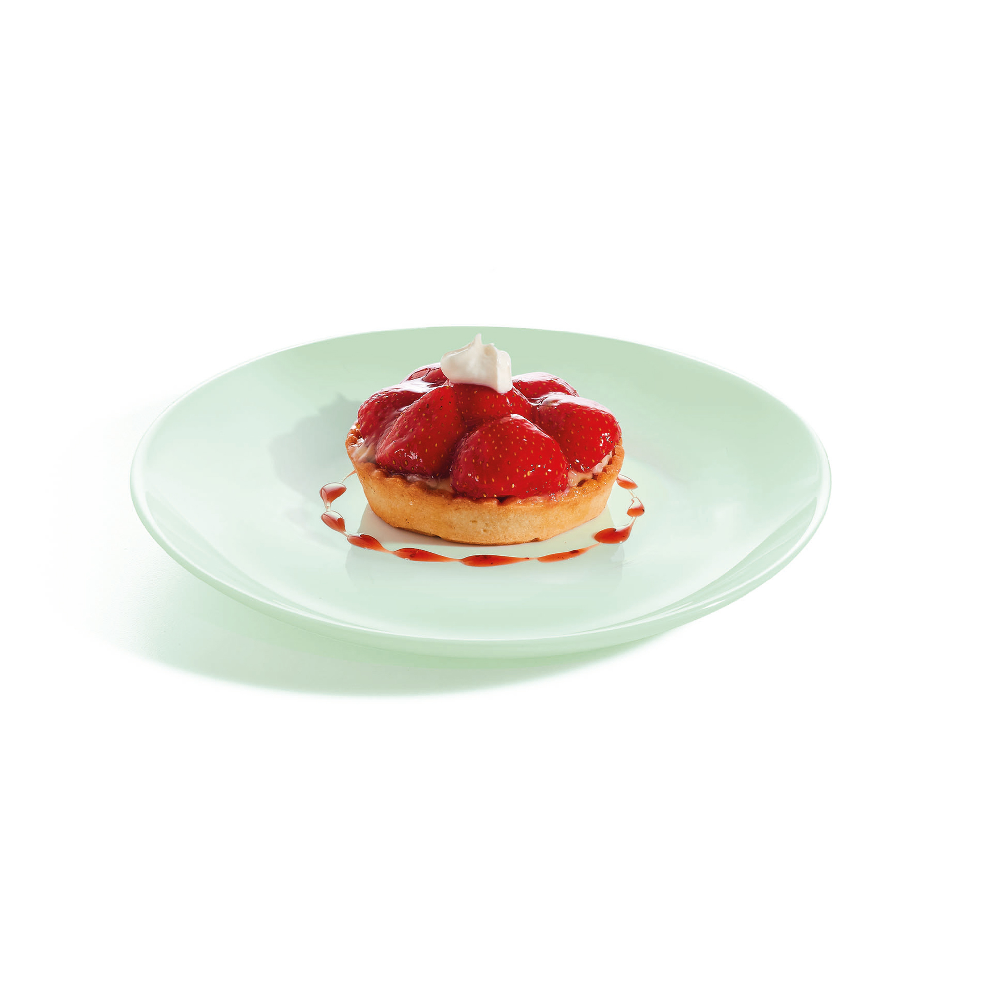 Plato de postre Diwali Paradise Green 19 cm LUMINARC