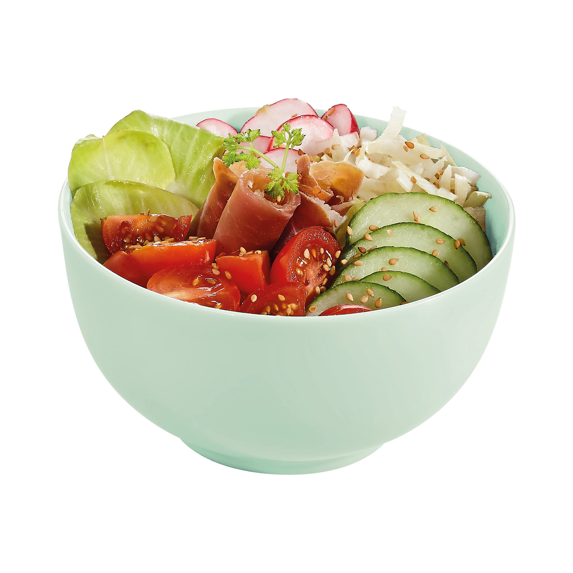 Miska na polievku Diwali Paradise Green 14,5 cm LUMINARC