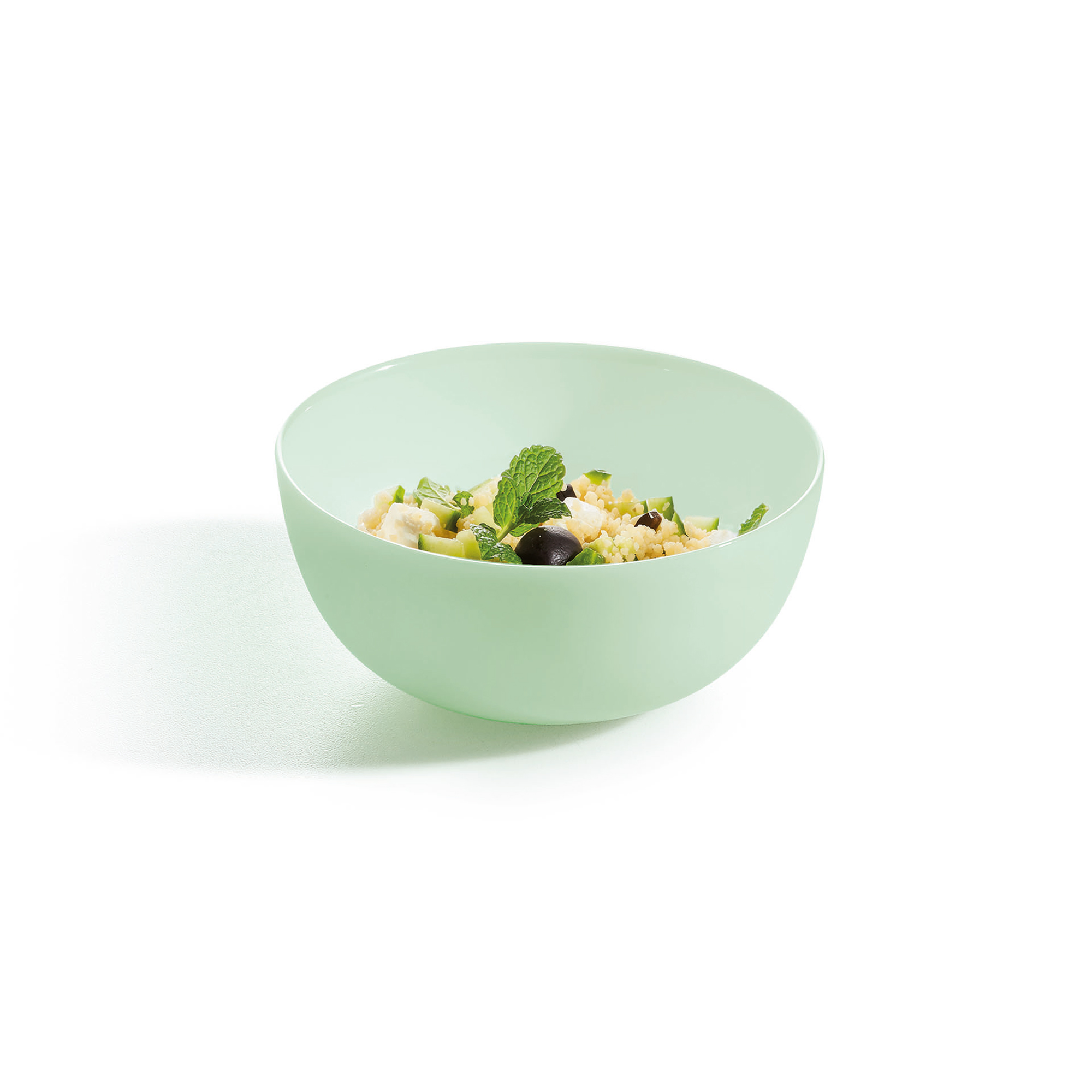 Salátová mísa Diwali Paradise Green 12,5 cm LUMINARC