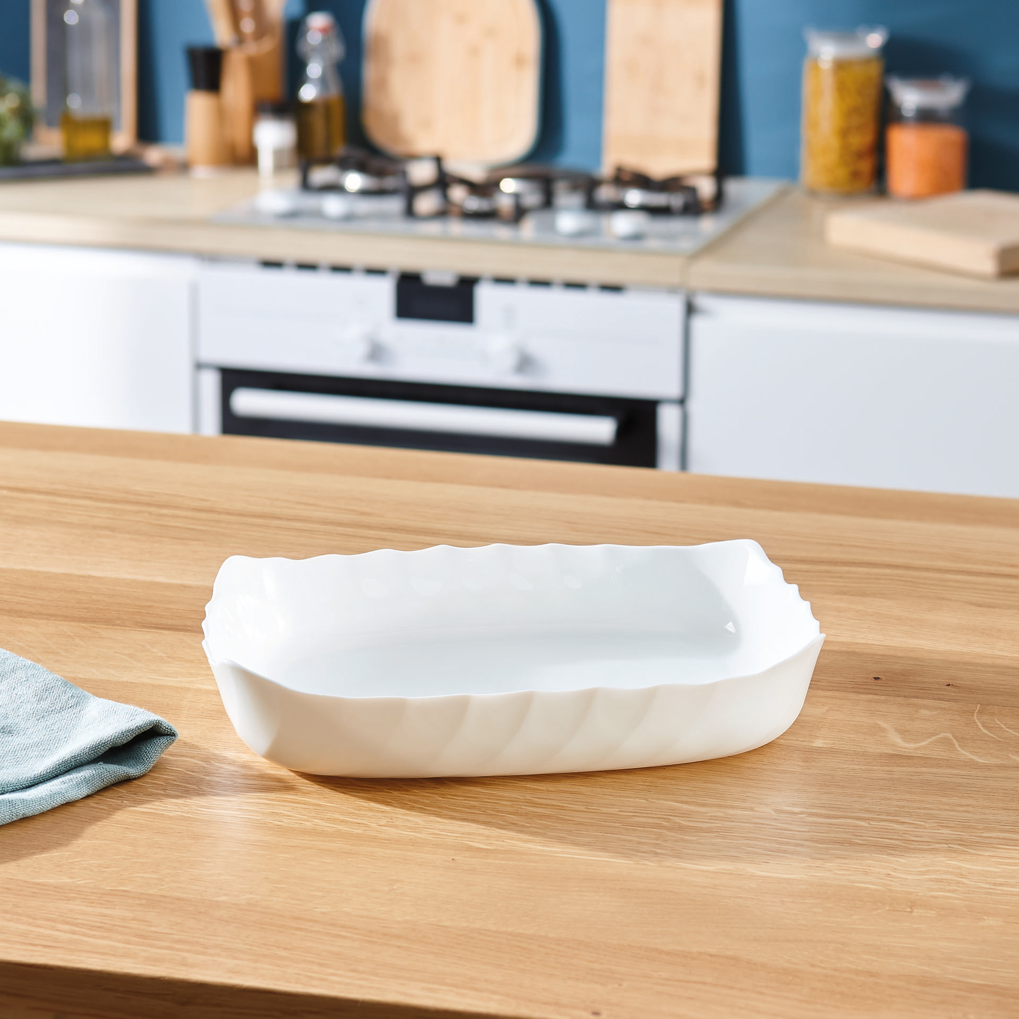 Fuente para hornear Smart Cuisine Trianon 29 x 23 cm LUMINARC