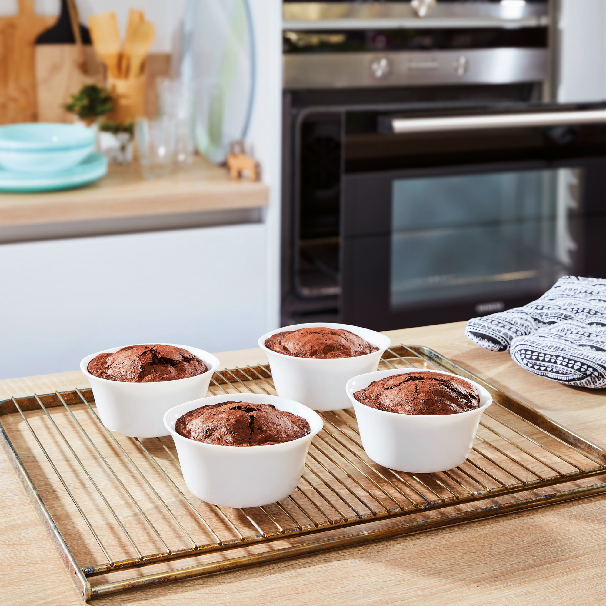 Sada 5 žáruvzdorných skleněných zapékacích mís Smart Cuisine LUMINARC