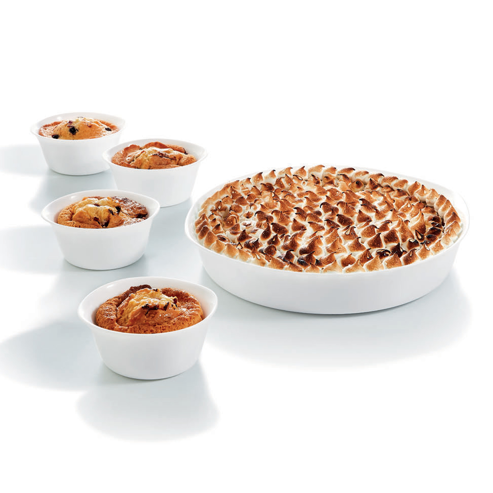 Sada 5 žáruvzdorných skleněných zapékacích mís Smart Cuisine LUMINARC