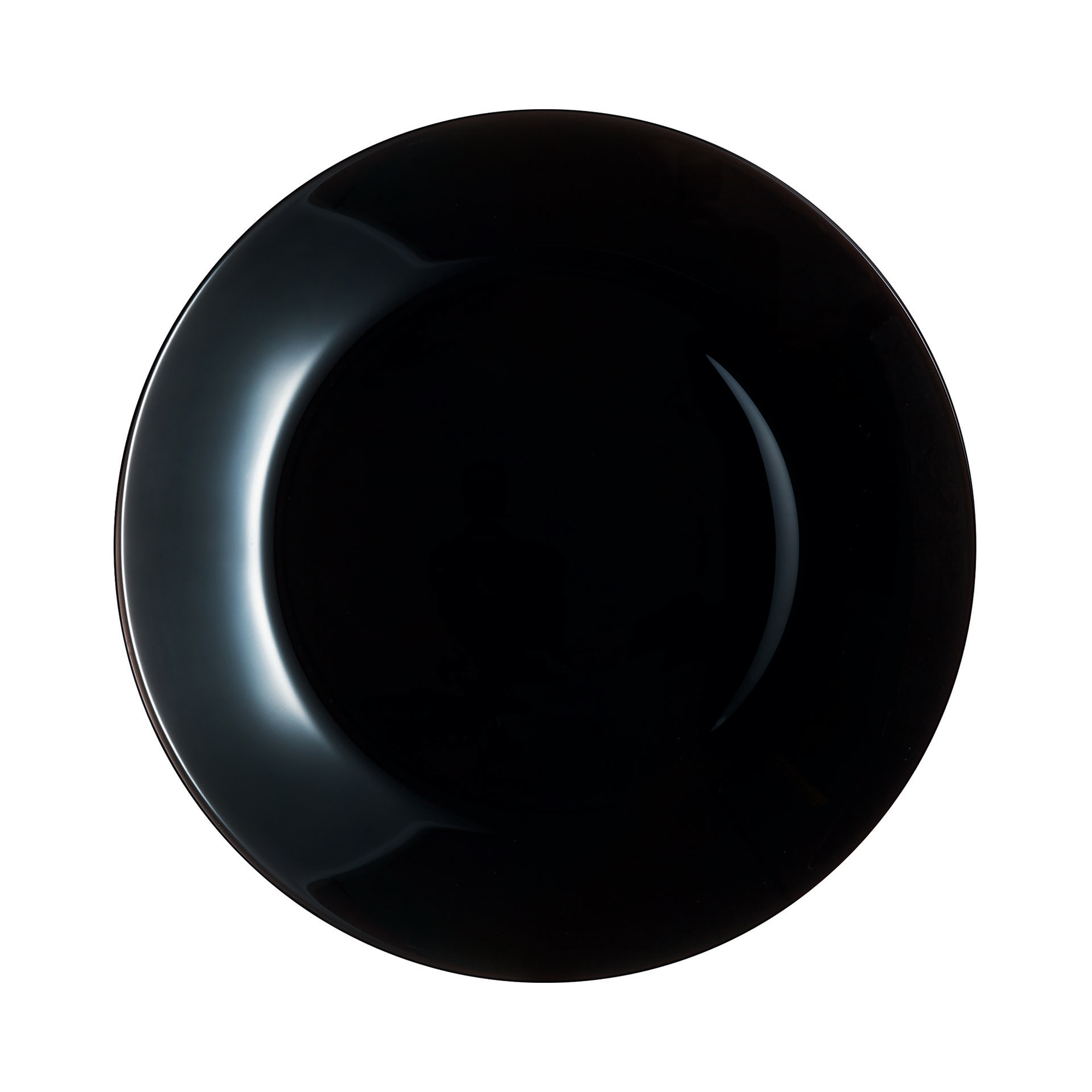 Speiseteller Set für 6 Personen Zelie 25 cm schwarz LUMINARC