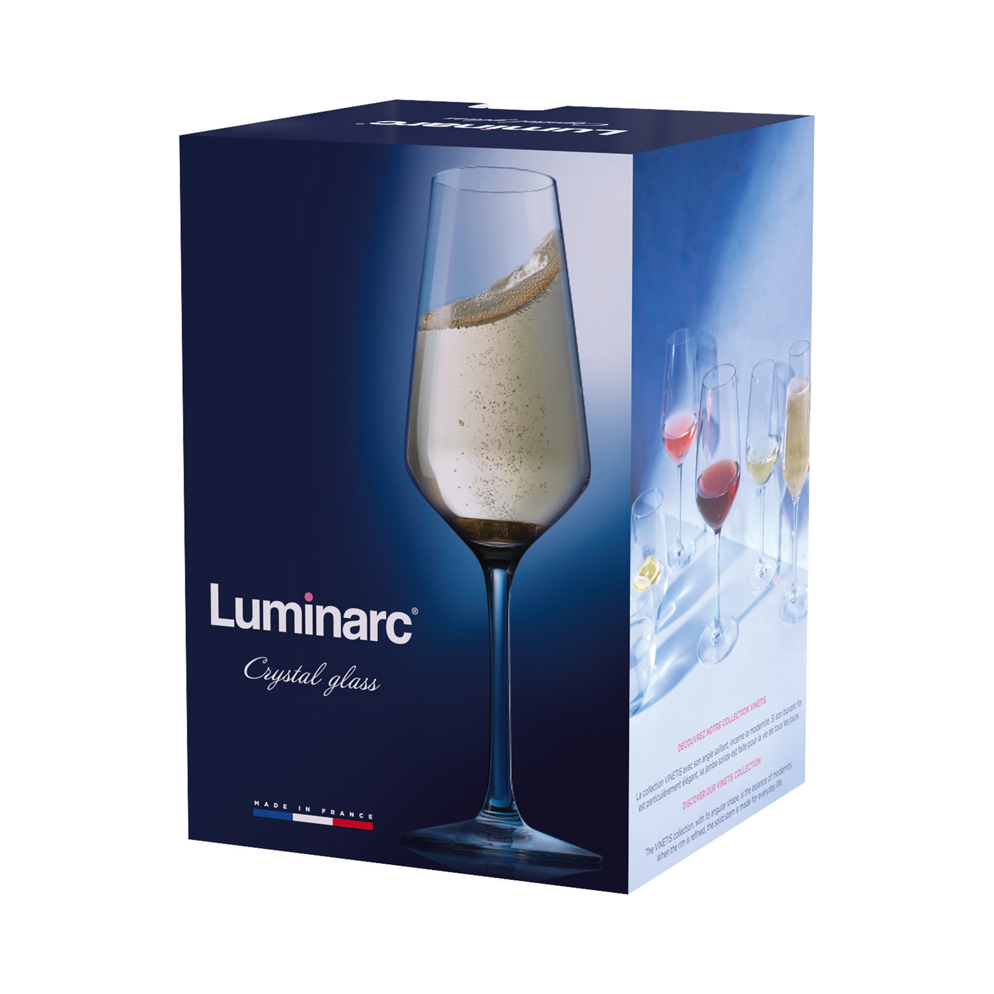 Sektgläser Set 4-tlg. Vinetis 230 ml LUMINARC