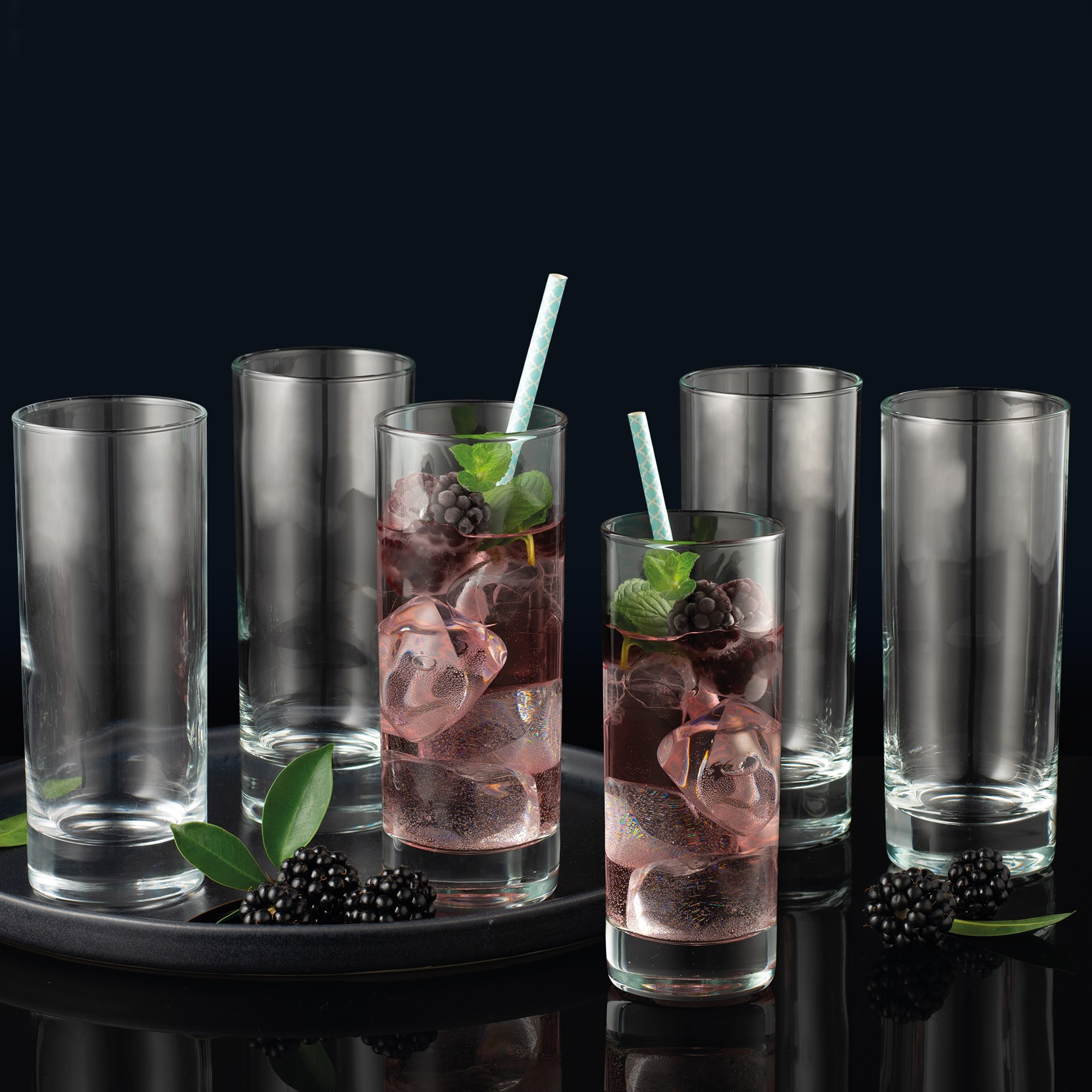 Trinkgläser 6 Stück Sunrise 330 ml AMBITION