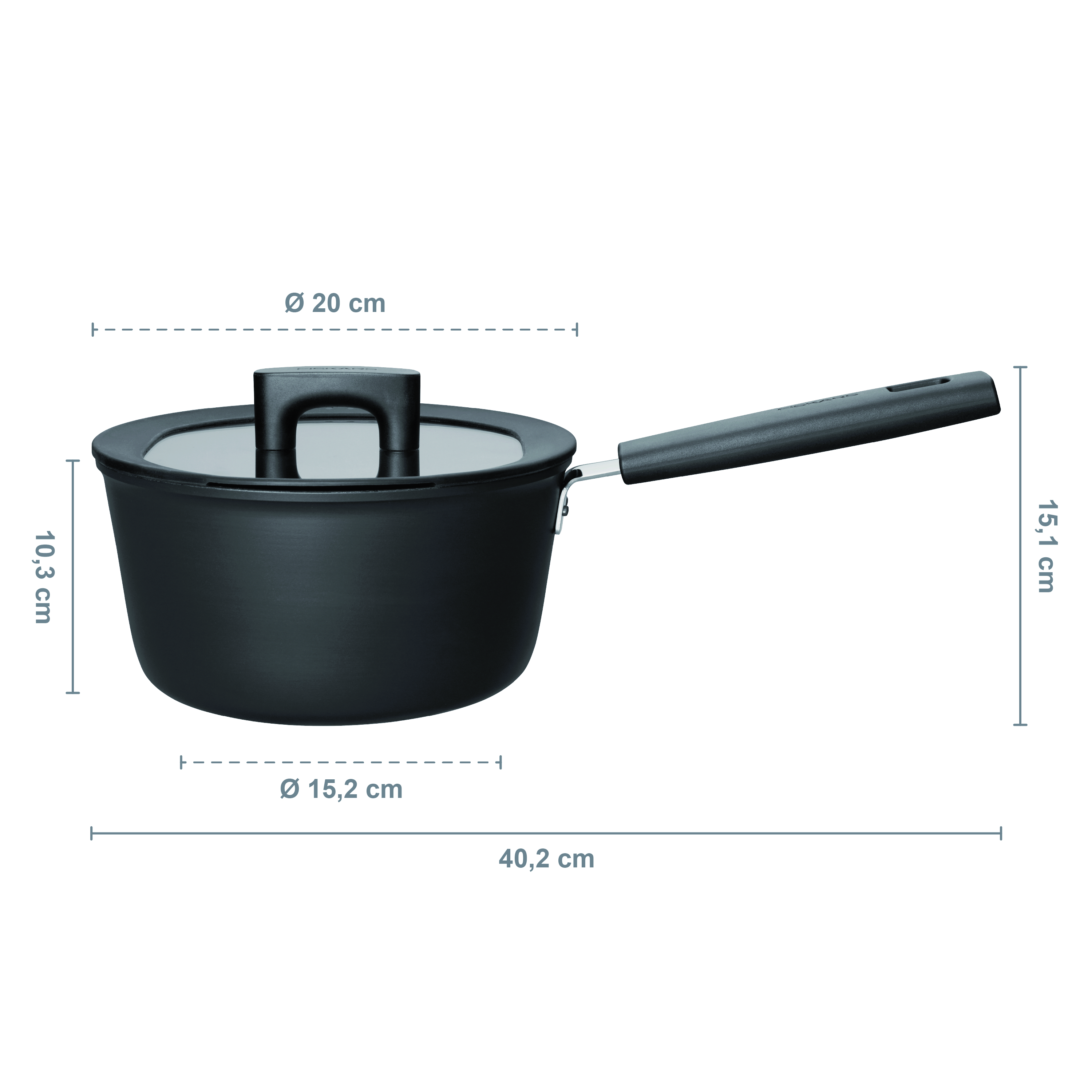 Kasserolle  Hard Face 21 cm FISKARS