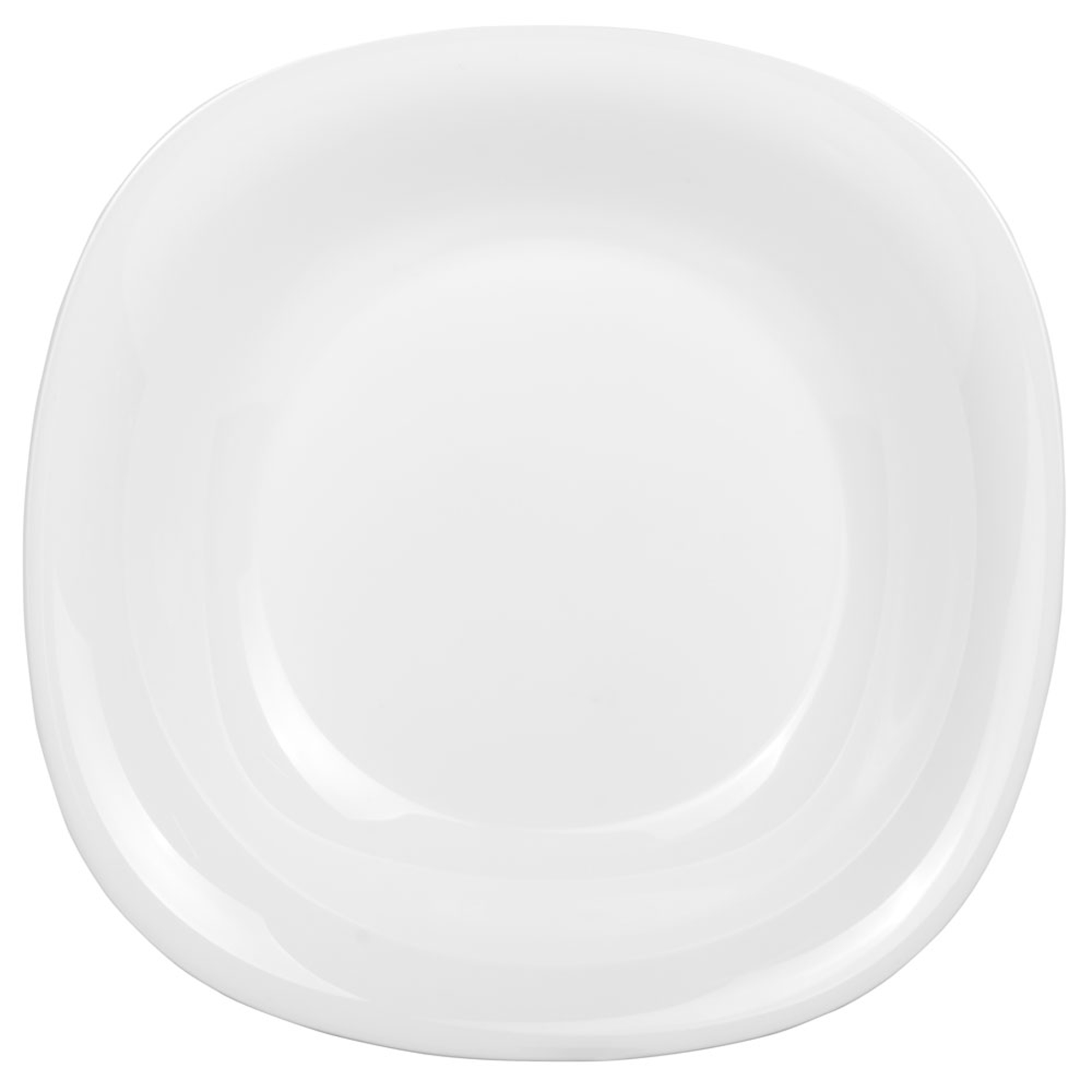 Servizio di piatti per 6 persone Carine White 19-pezzi LUMINARC (con insalatiera quadrata)