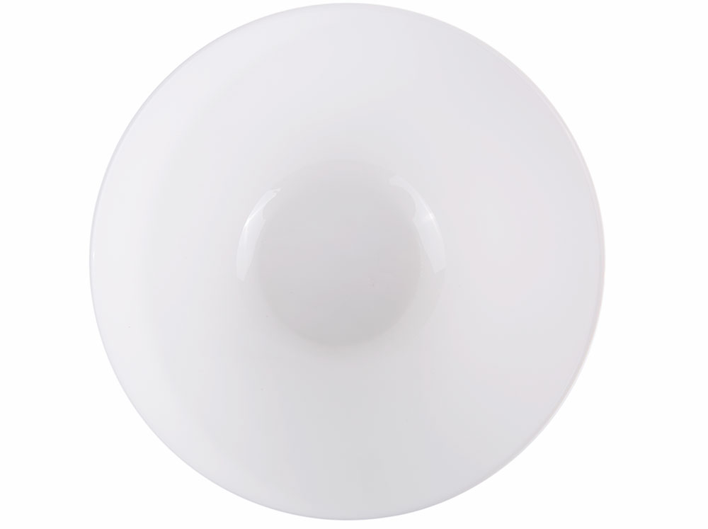 Serwis obiadowy dla 6 osób Plumi 19-elementowy biało-czarny LUMINARC