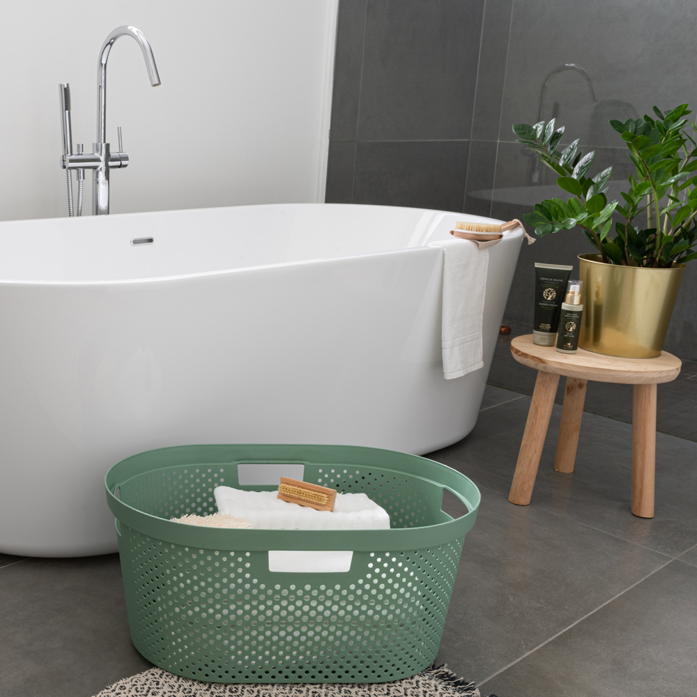 Prádelní koš Infinity 100% Recykling Eko Green 40 l CURVER