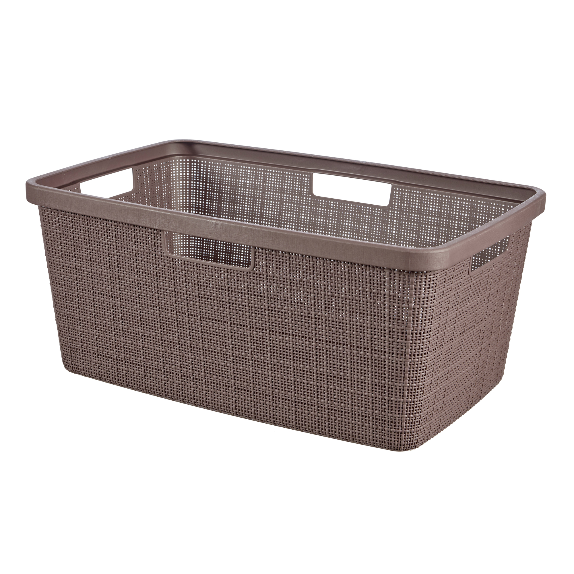 Kosz do magla Jute 46 l brązowy CURVER