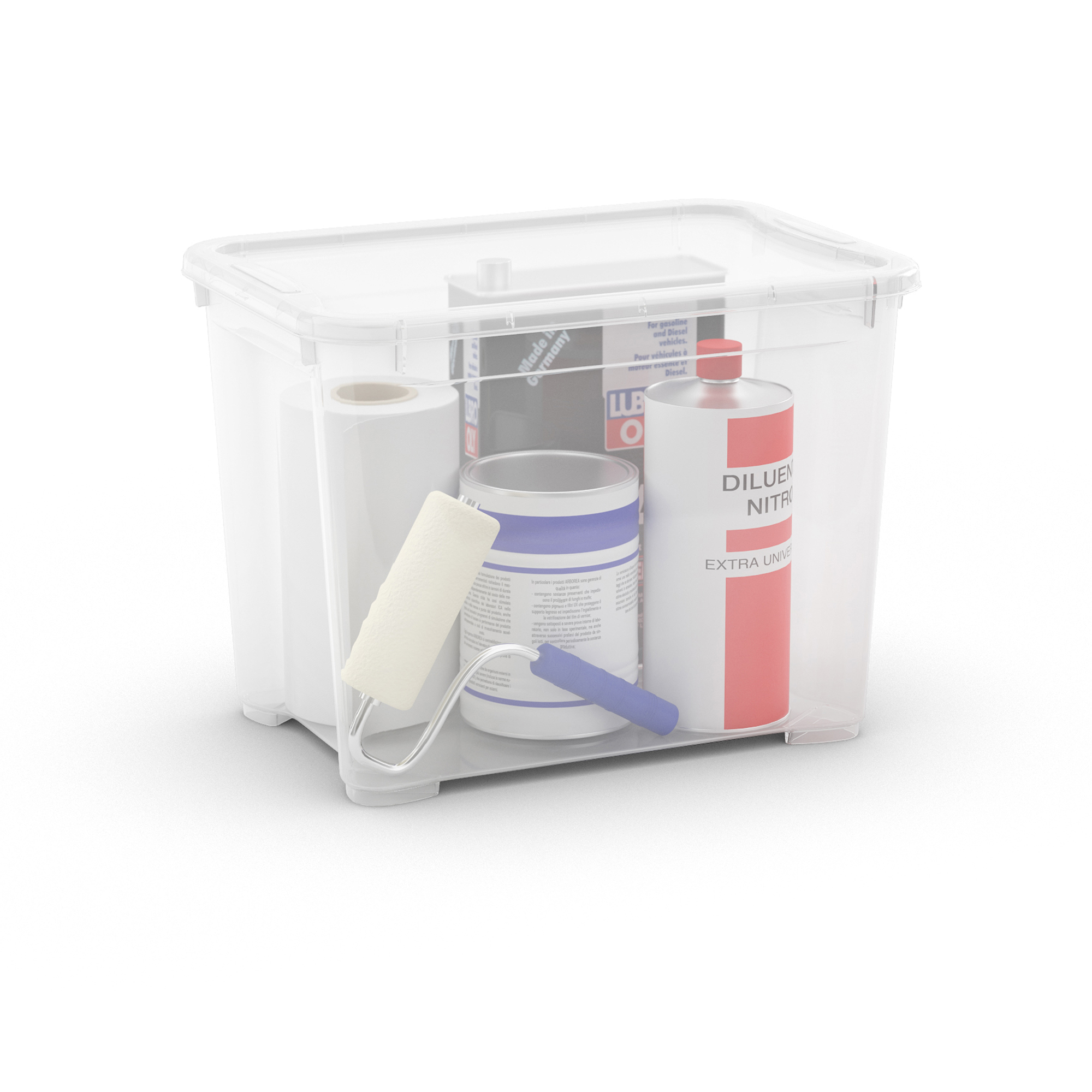 Úložný box s víkem T box 20 l CURVER