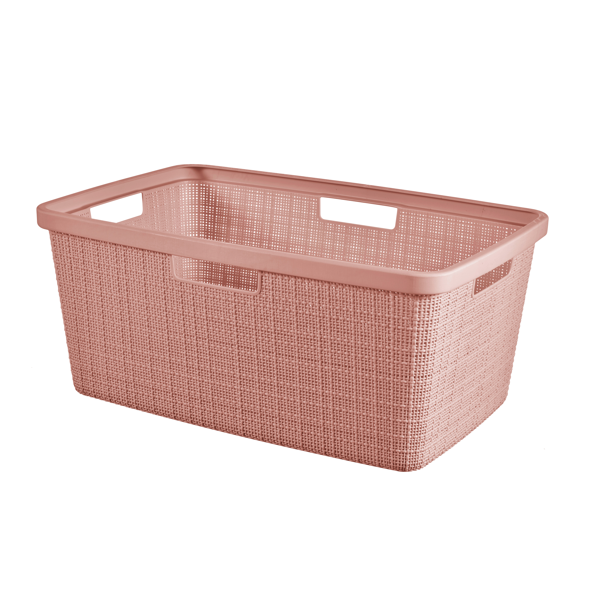 Koš na prádlo Jute Pink 46 l CURVER