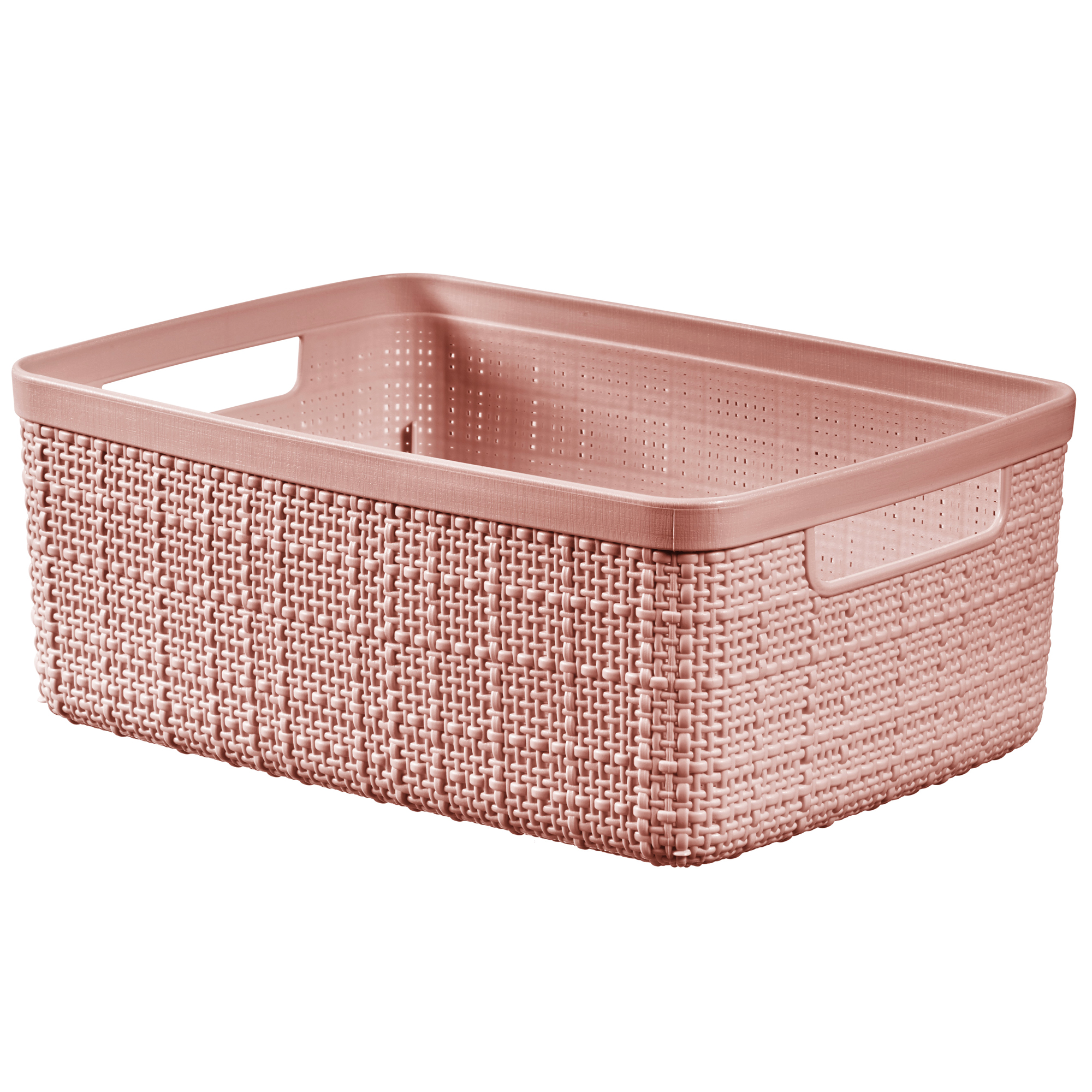 Aufbewahrungskorb  Jute S 5 l rosa CURVER