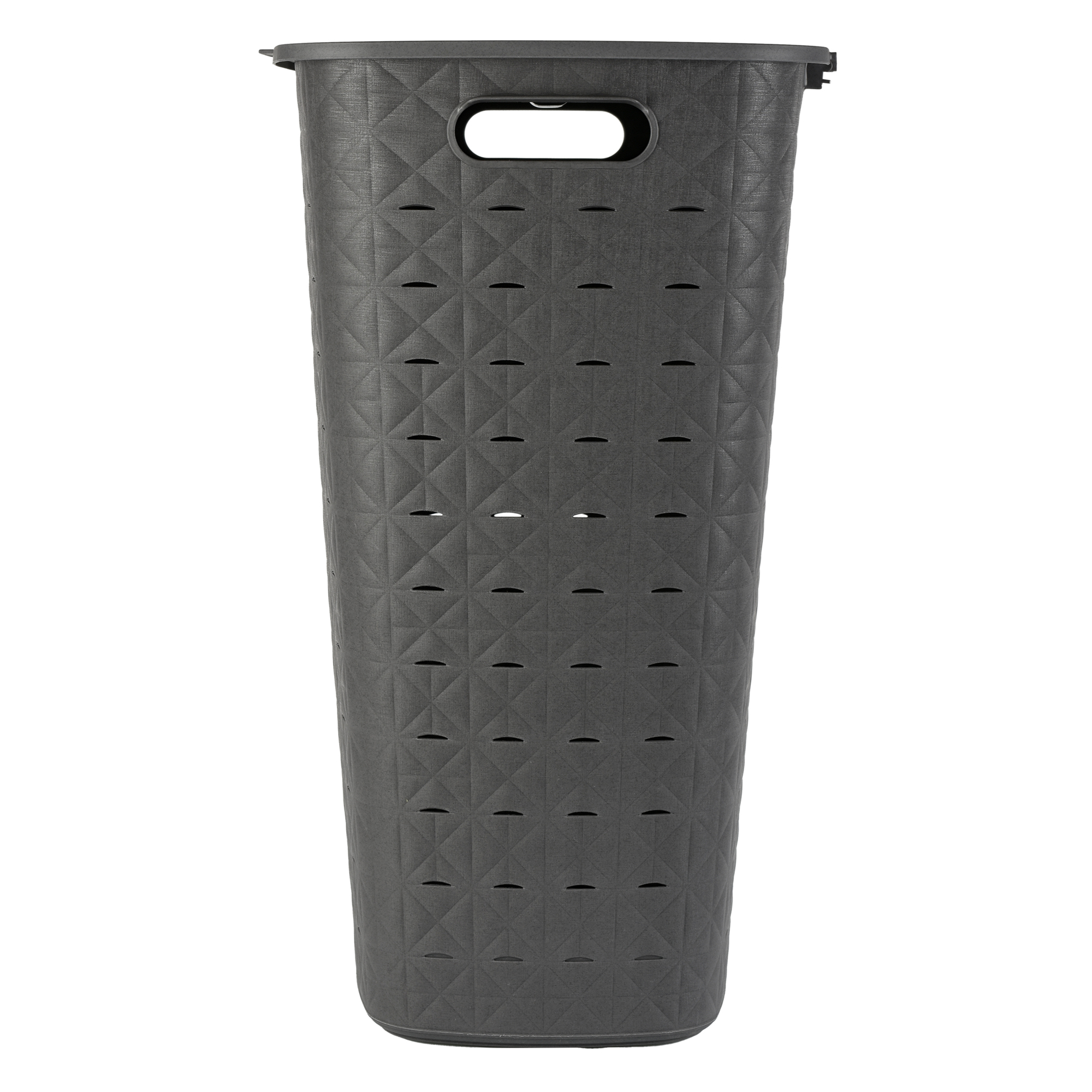 Šedý prádelní koš Softex 56 l CURVER