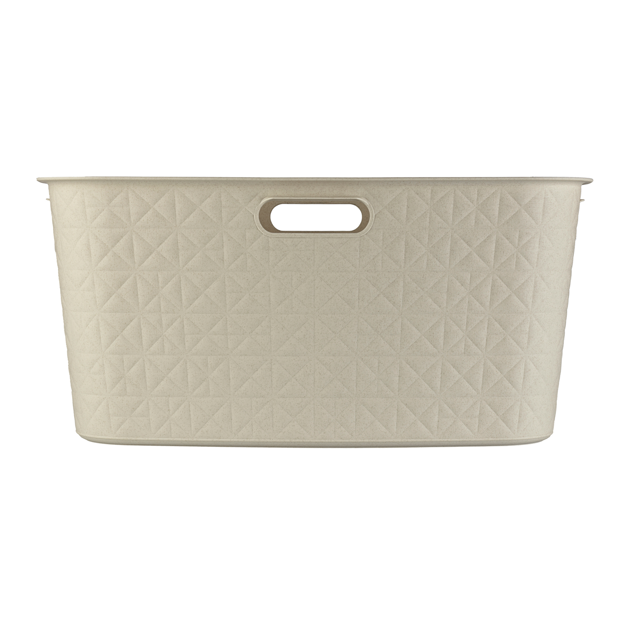 Cesto de ropa Softex crema 45 l CURVER