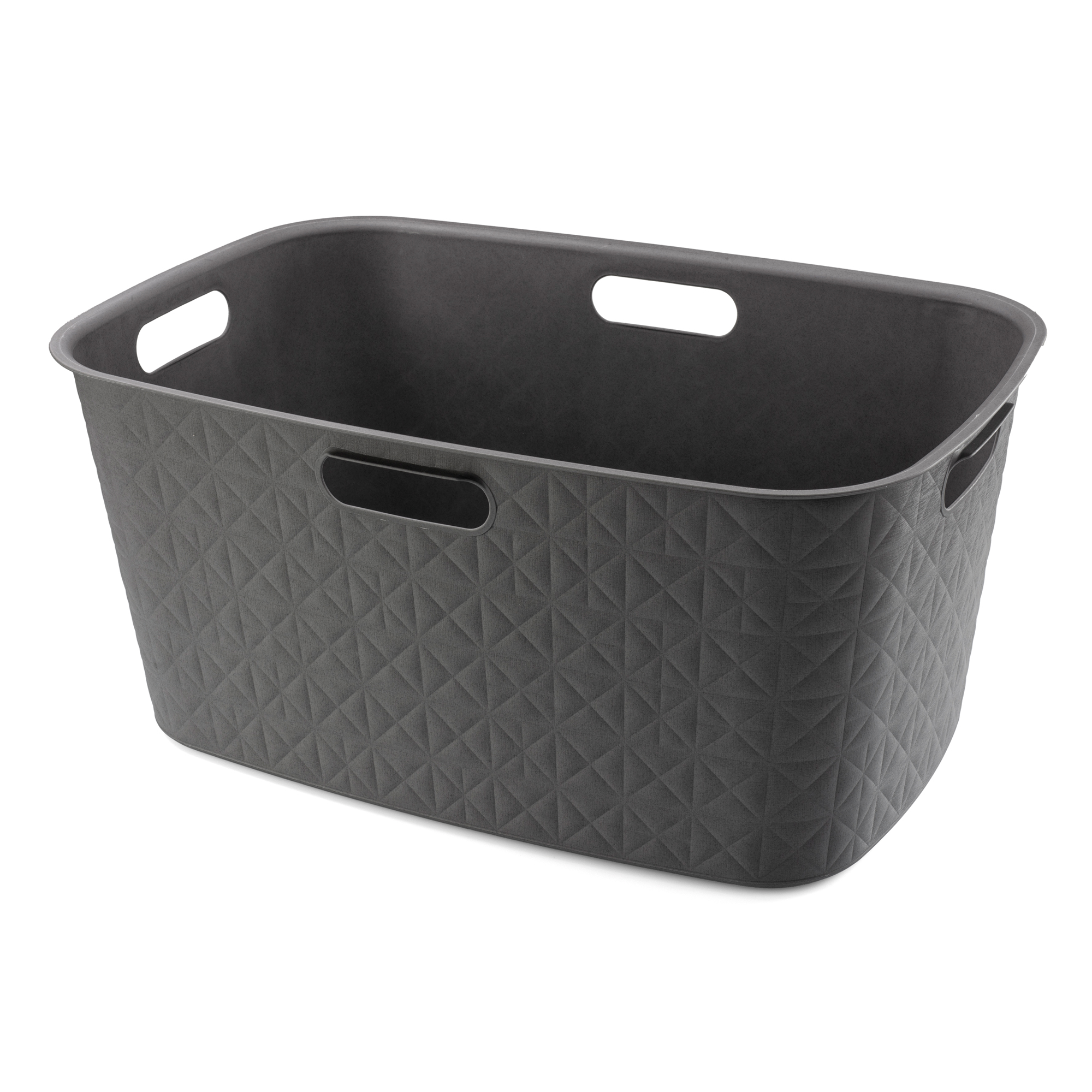 Šedý koš na prádlo Softex 45 l CURVER