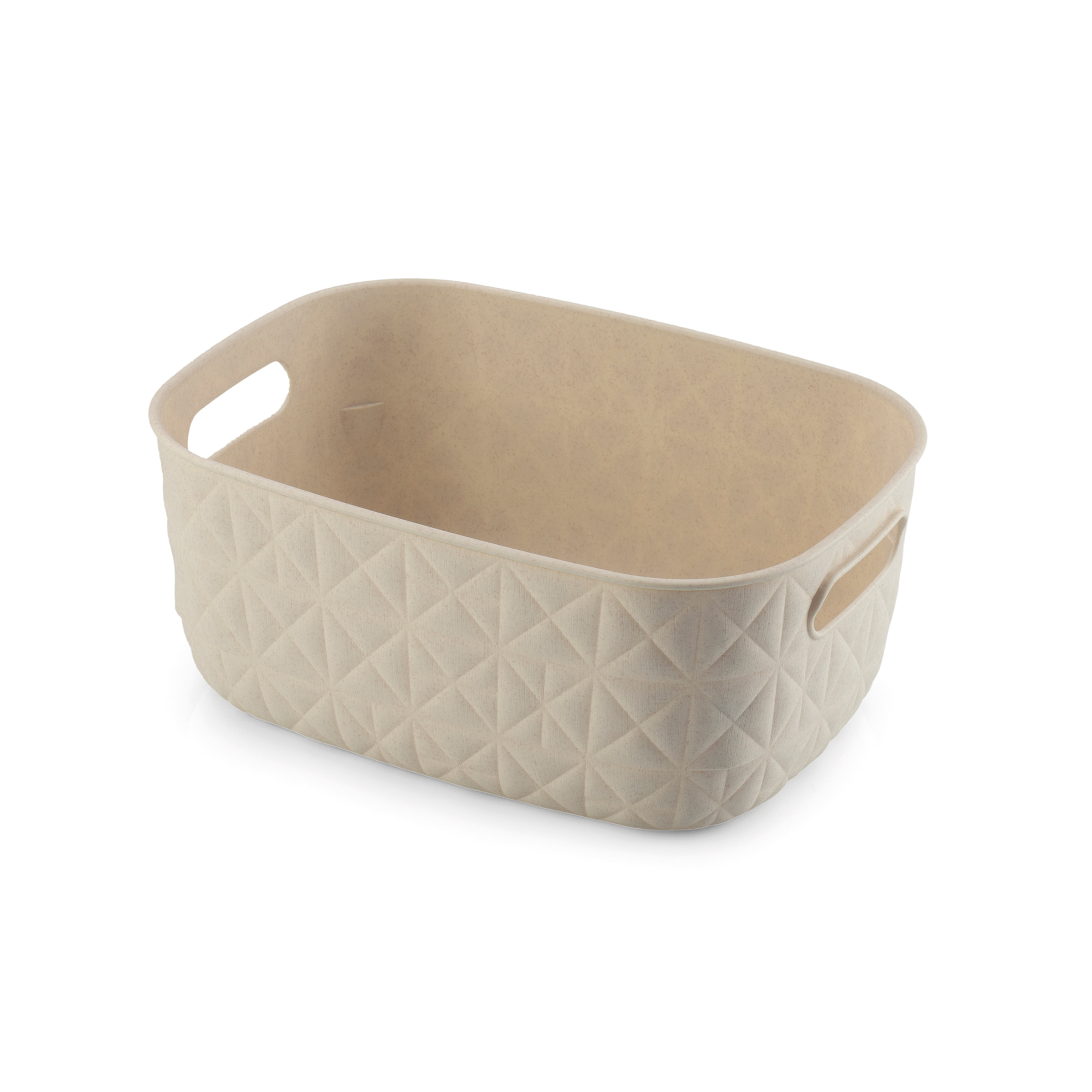 Cesta de almacenamiento Softex crema S 26,4 x 19,4 x 11,1 cm CURVER