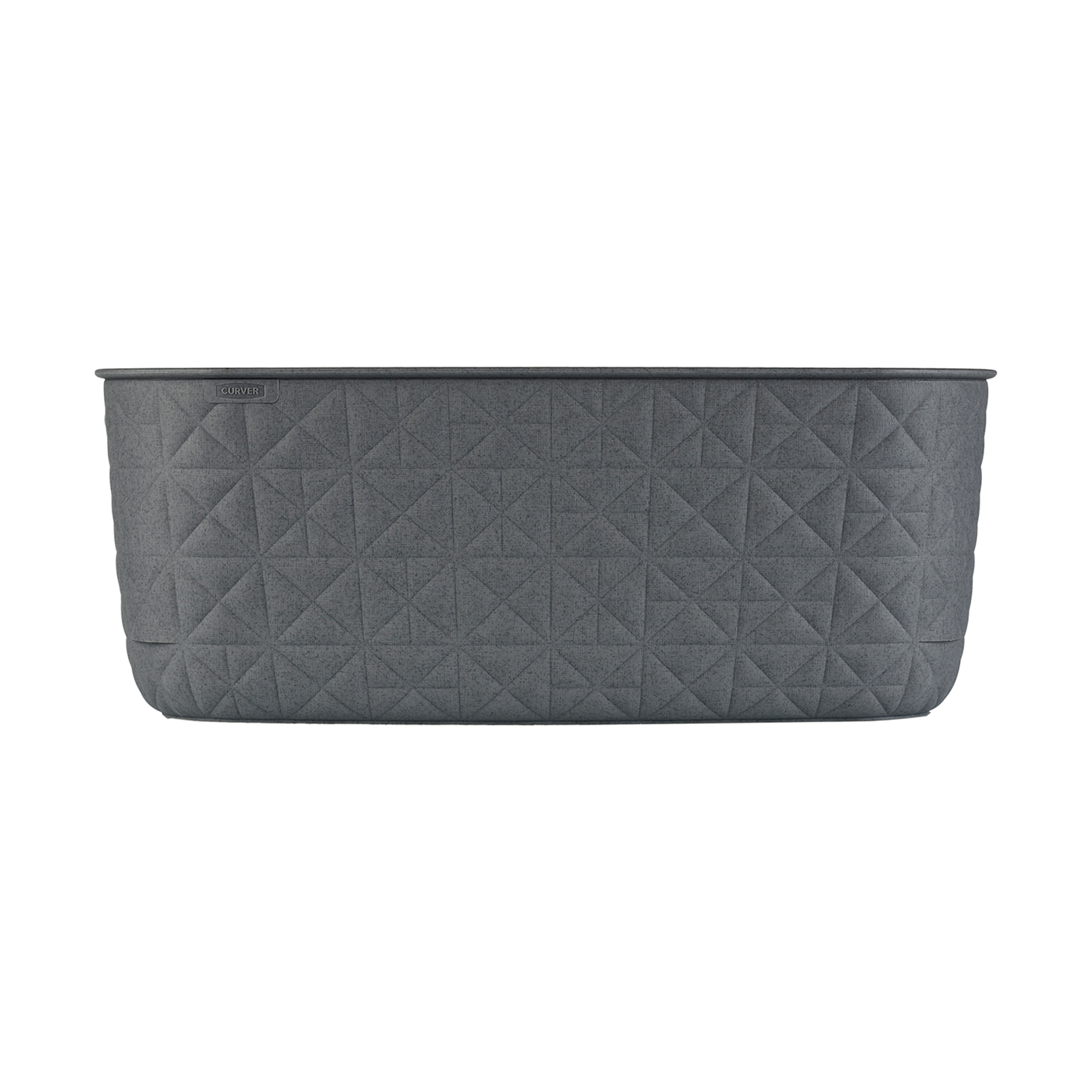 Cesta de almacenamiento Softex gris M 37,9 x 29,2 x 14,3 cm CURVER
