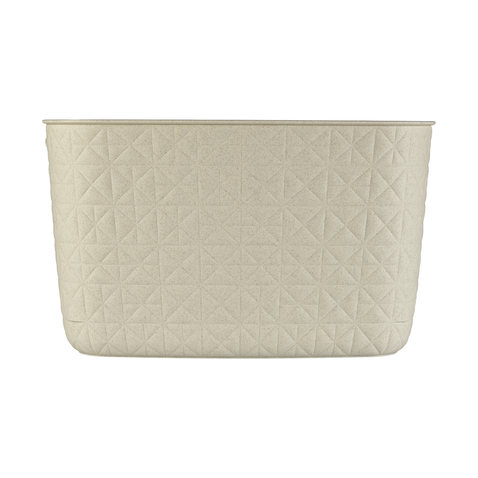 Cesto de almacenamiento Softex crema L 37,9 x 29,2 x 22,1 cm CURVER