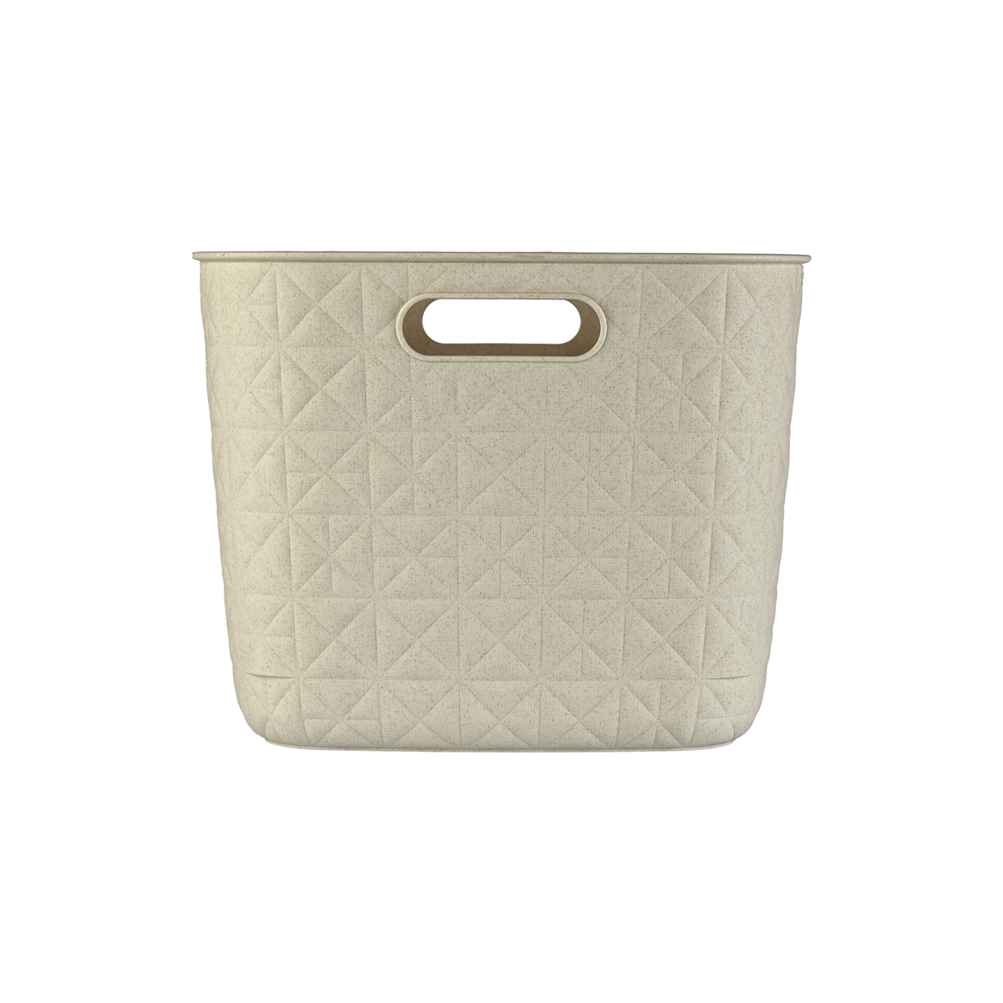 Cesto de almacenamiento Softex crema L 37,9 x 29,2 x 22,1 cm CURVER