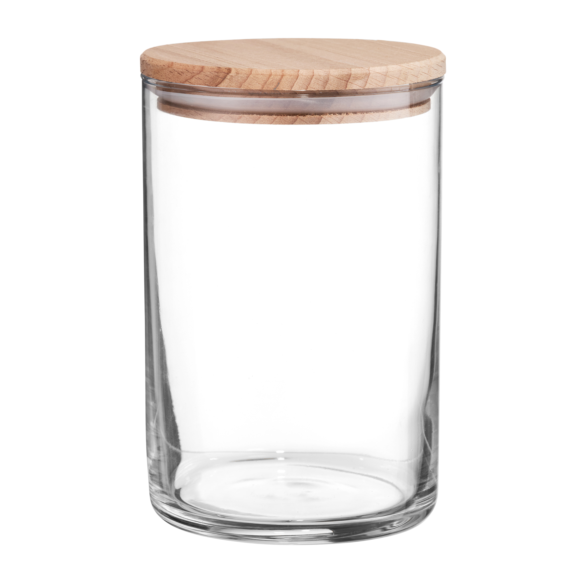 Kitchen storage glass jar with lid Nordic 1 l AMBITION