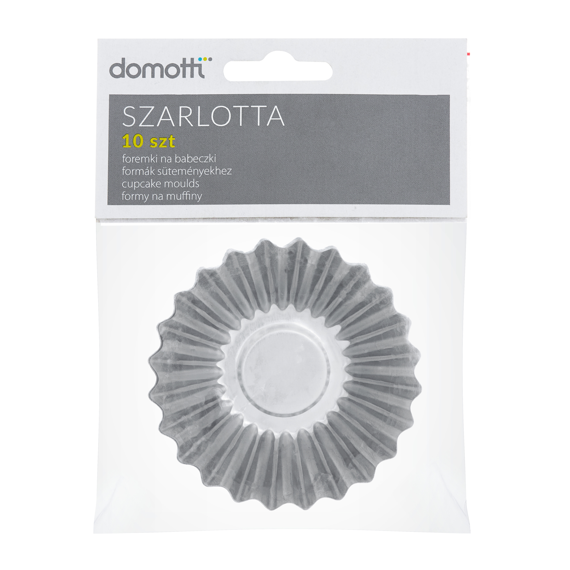 Sada 10 formičiek Szarlotta na tartaletky DOMOTTI