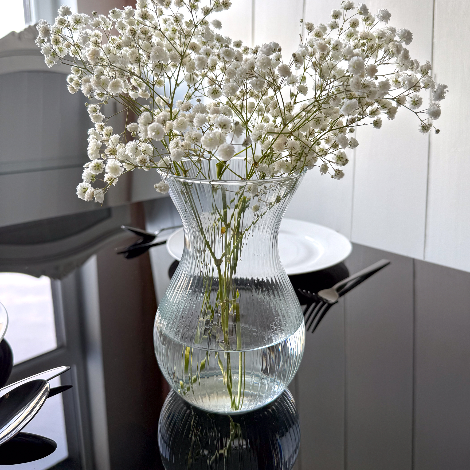 Skleněná váza Lyra 18 cm TREND GLASS