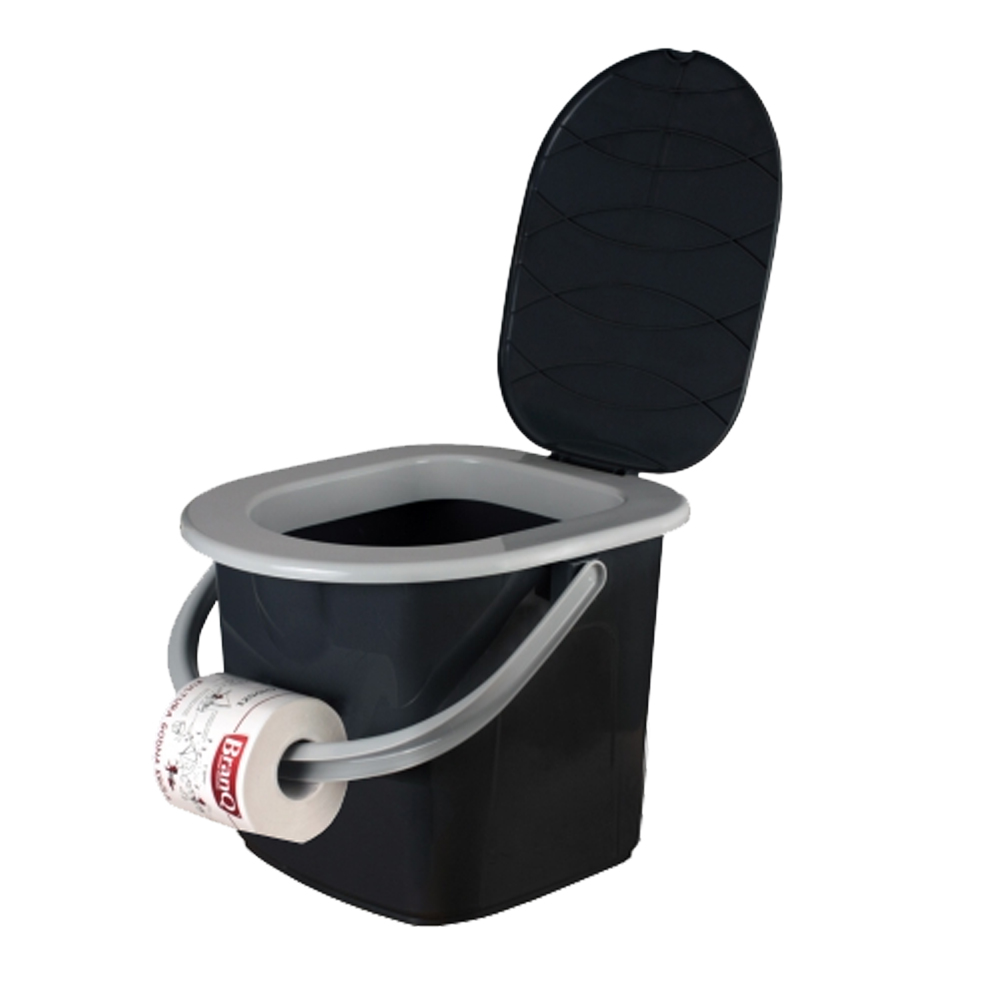 Portabel campingtoalett 15,5 l BRANQ + GRATIS