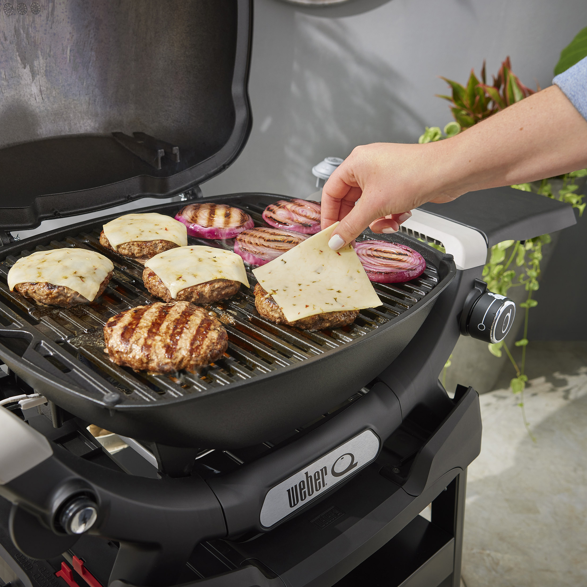 Grill gazowy Q 2200N ze stojakiem WEBER 1501094