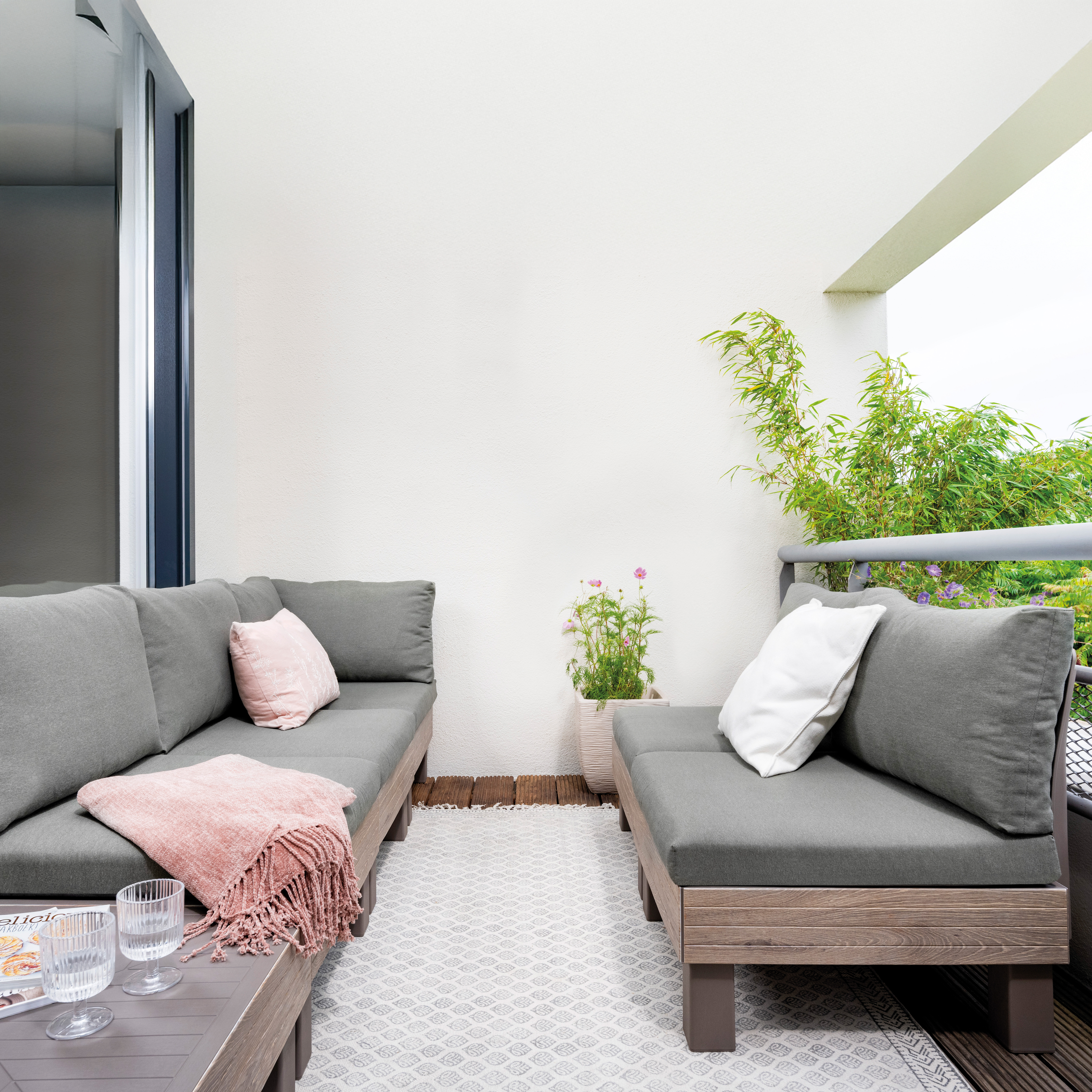 Zestaw mebli ogrodowych Elements brązowy KETER