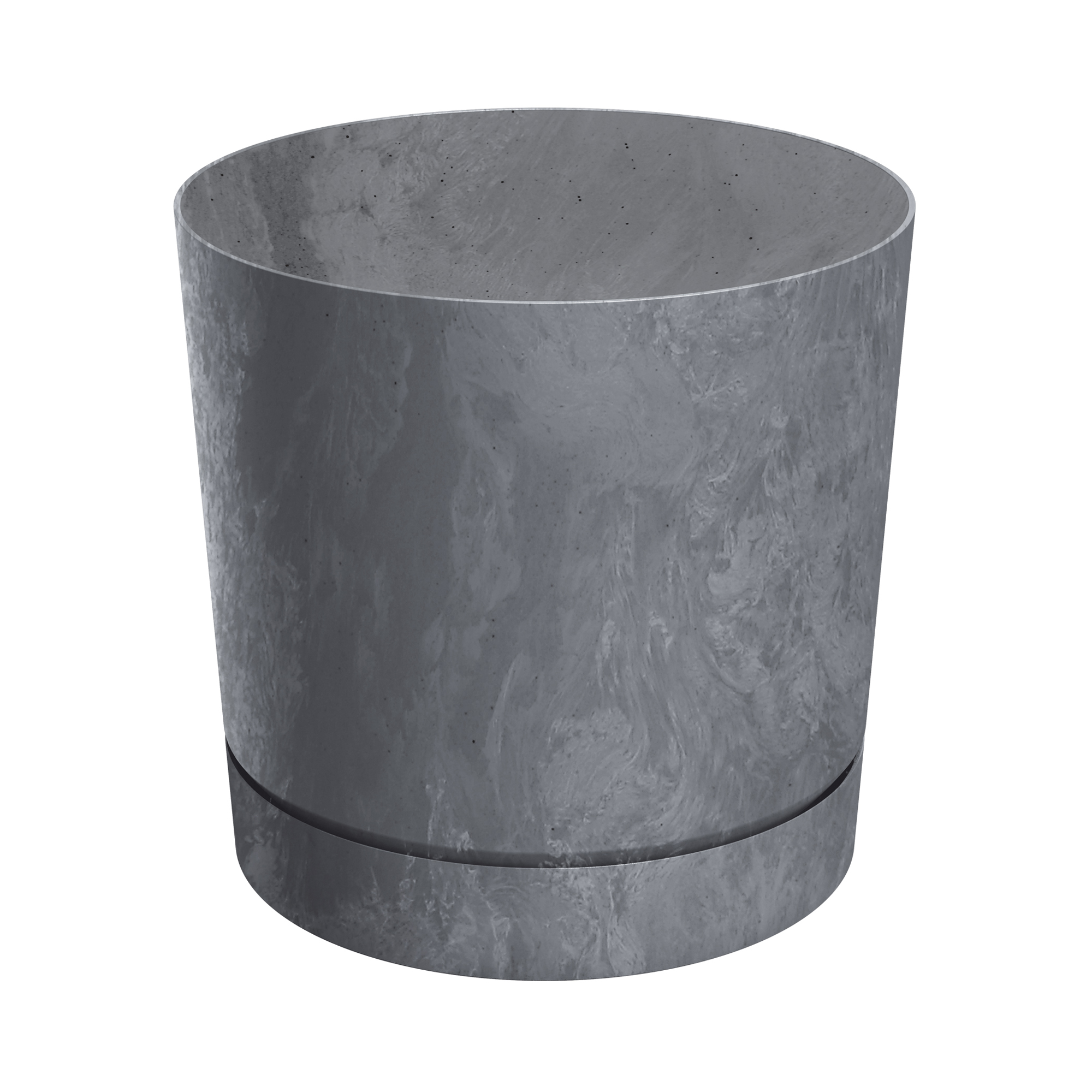 Dekorativer Blumentopf Tubo P Beton Effect 17,8 cm marengo PROSPERPLAST
