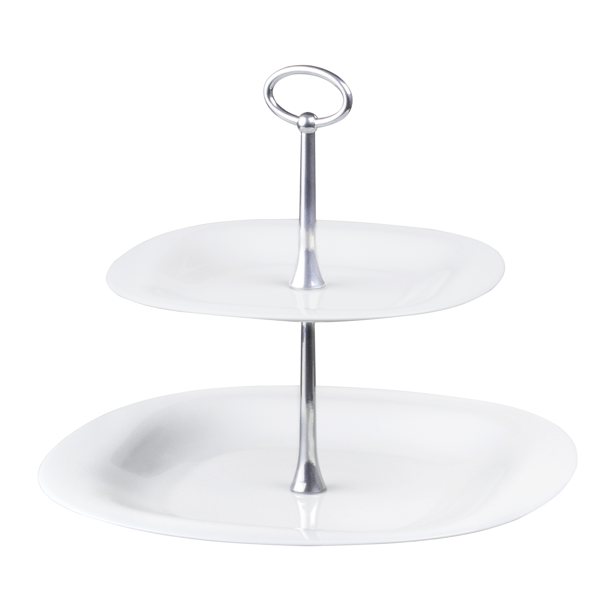 Dvoupatrový servírovací tác Carine Granit 21-27 cm LUMINARC