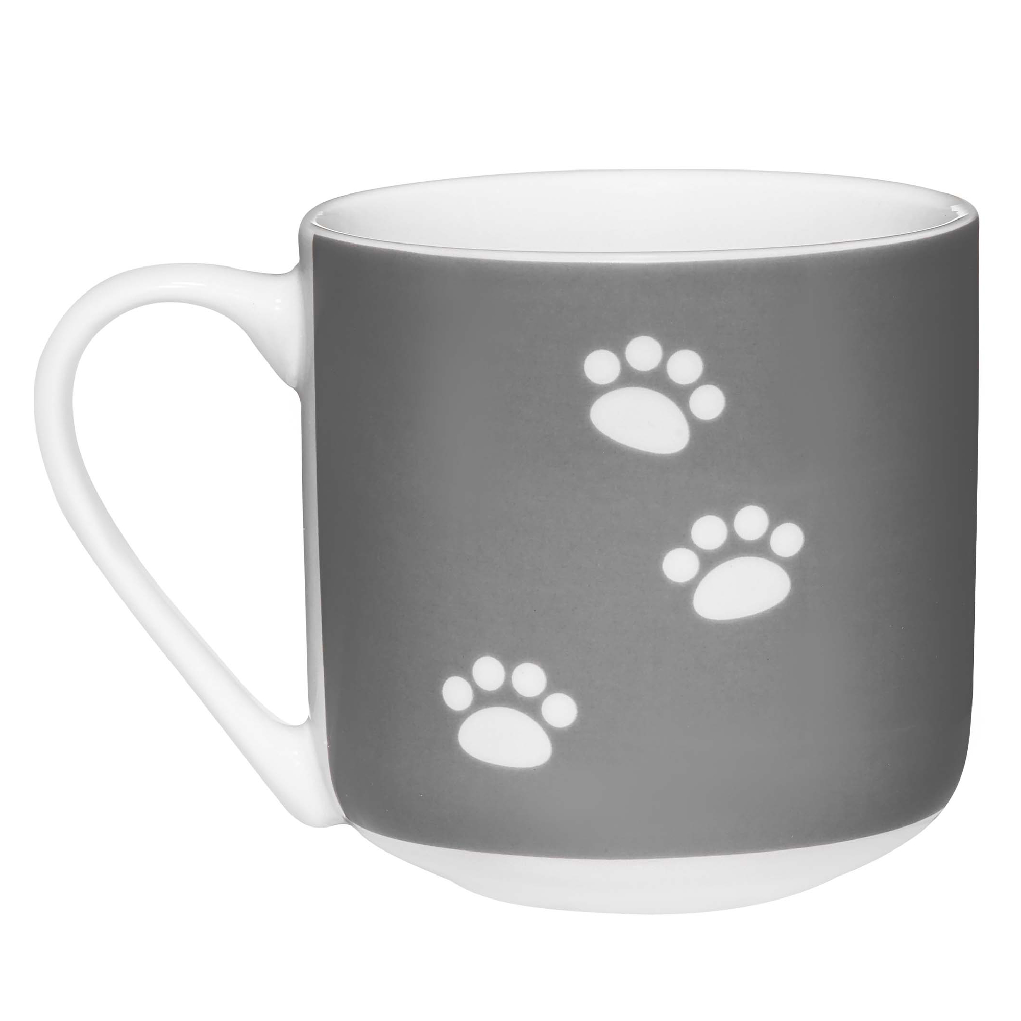 Kubek 440 ml Kitty szary 