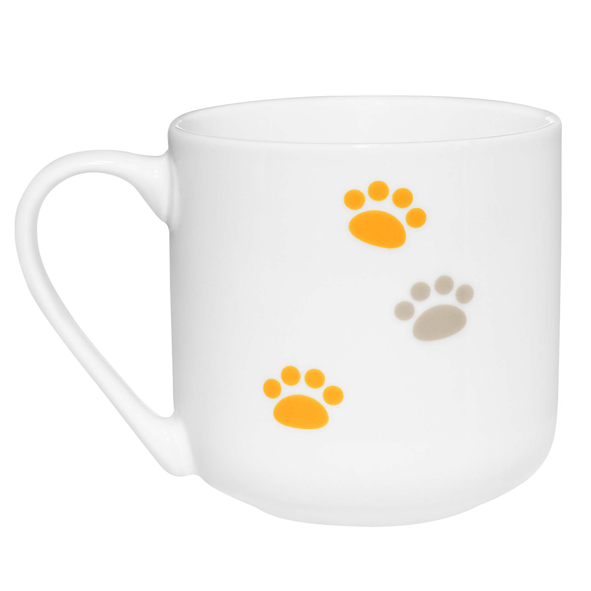 Porcelánová snídaňová sada Kitty Orange 4-díly AMBITION