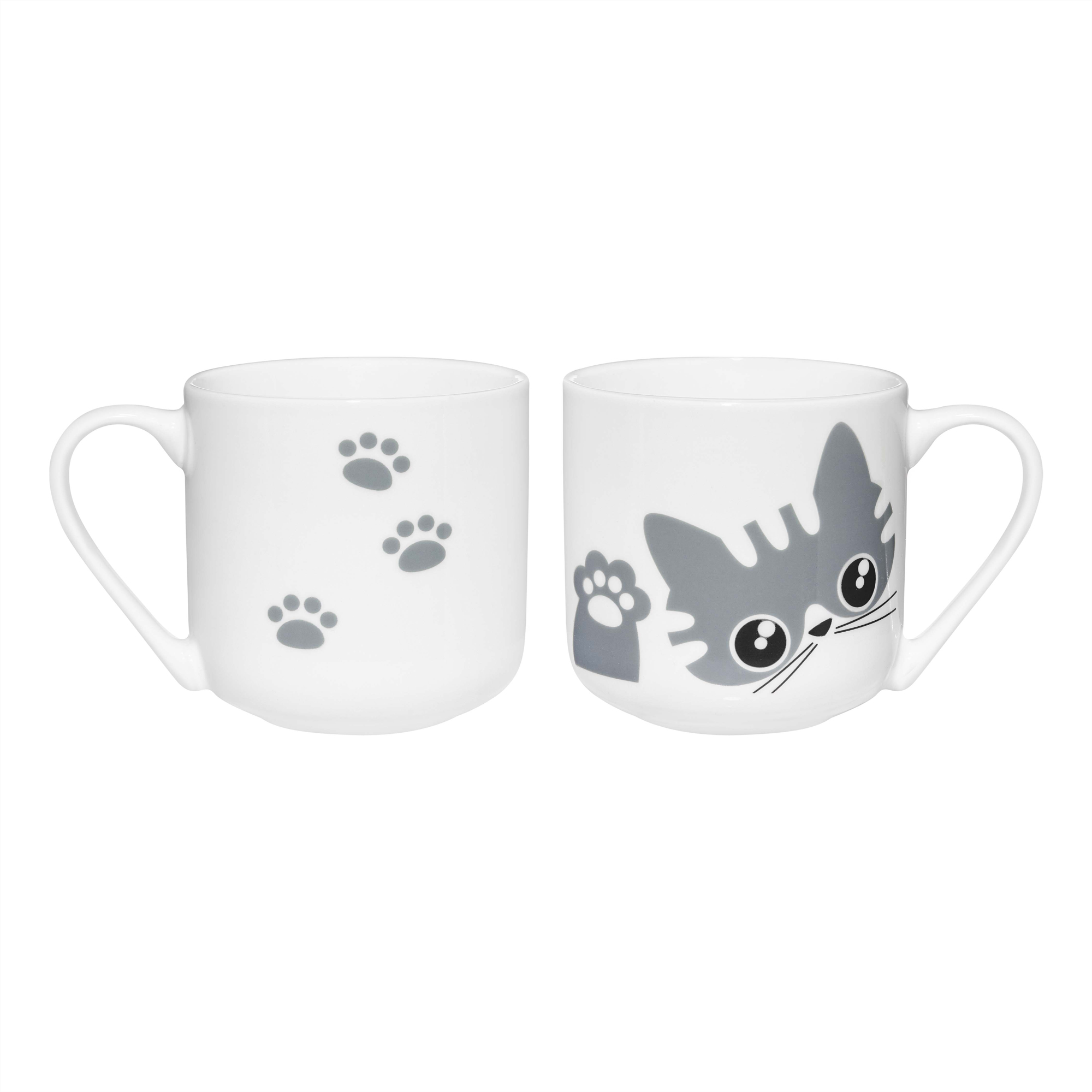 Kubek 440 ml Kitty szary kot 