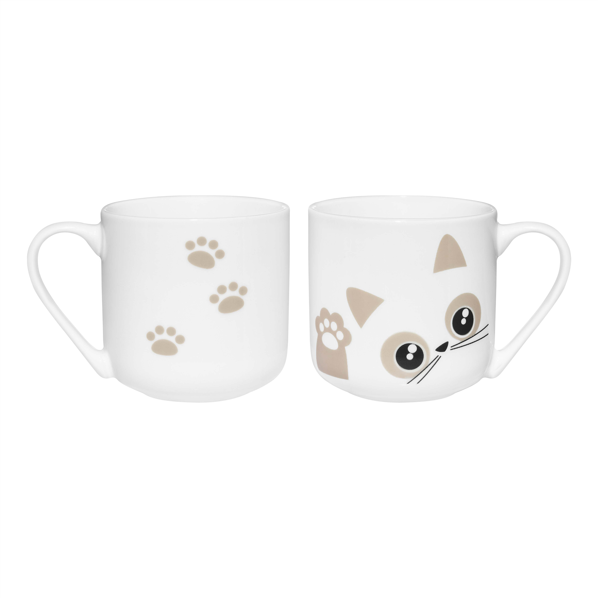 Porzellantasse 440 ml Kitty beige AMBITION
