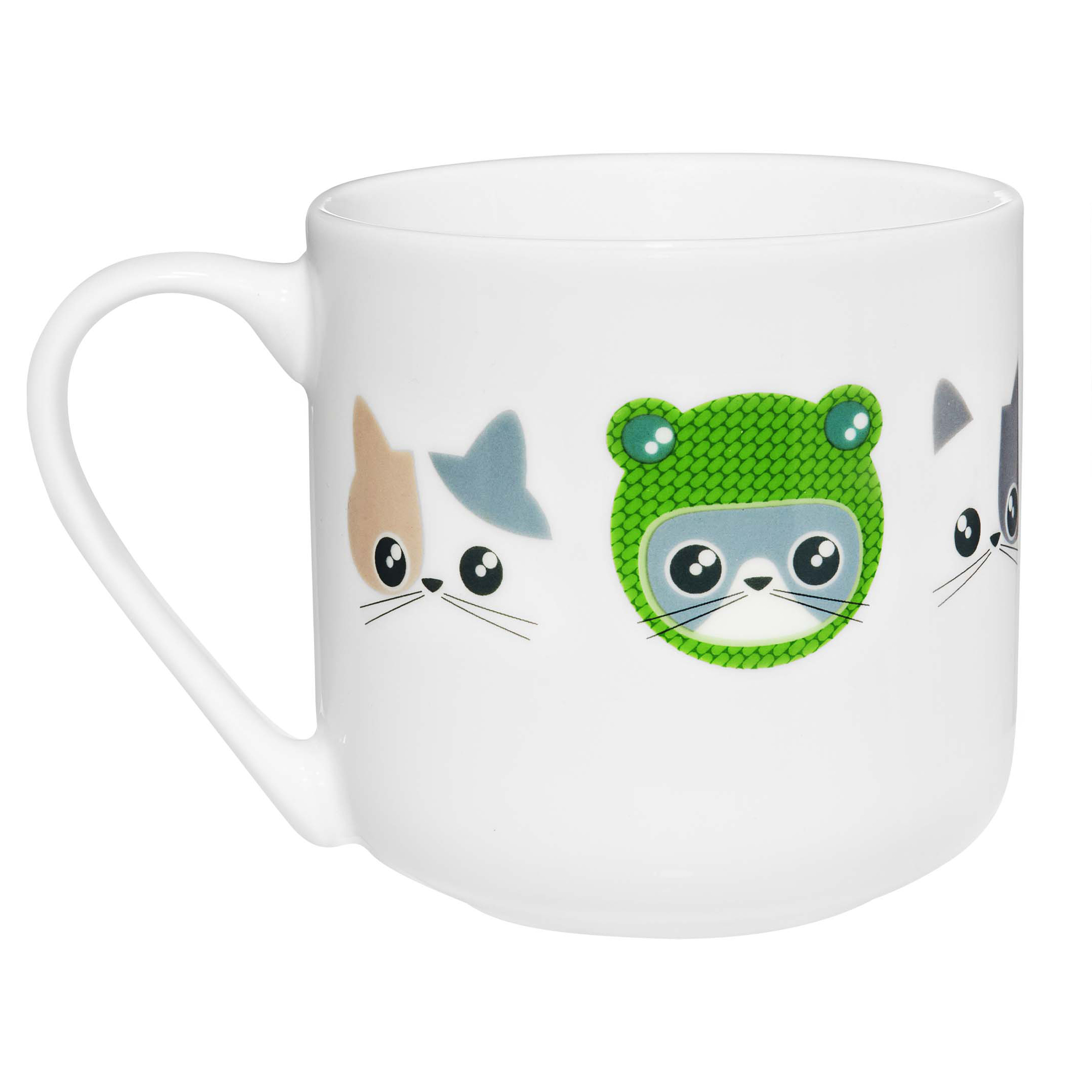 Porcelánový hrnek Kitty Kočky 440 ml AMBITION